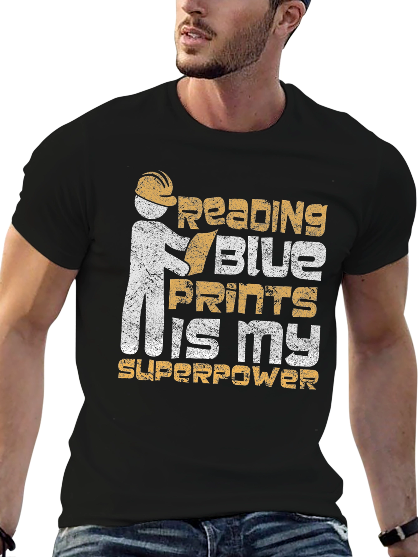 Reading Blueprints Superpower Graphic Tee