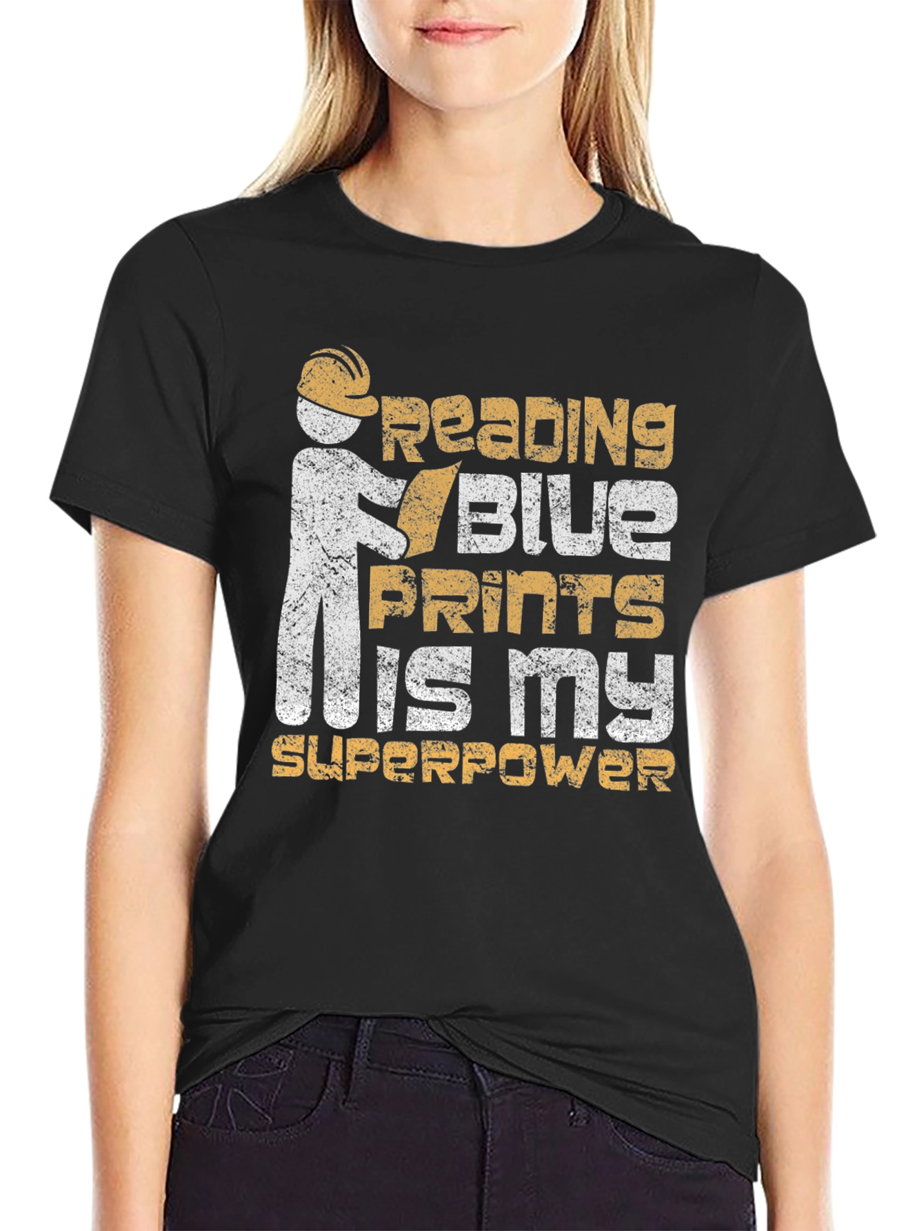 Reading Blueprints Superpower Graphic Tee