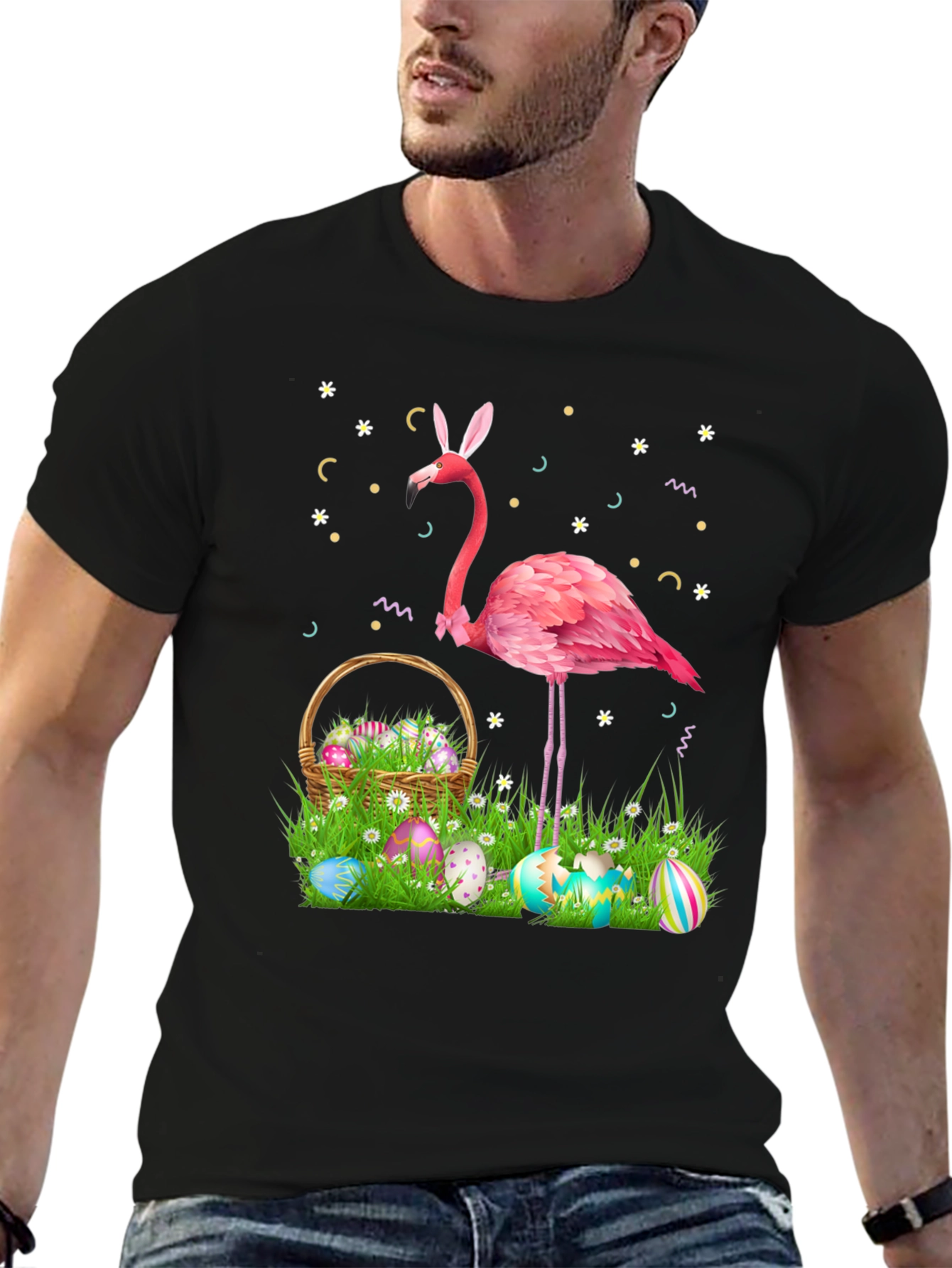 Easter Flamingo T-Shirt