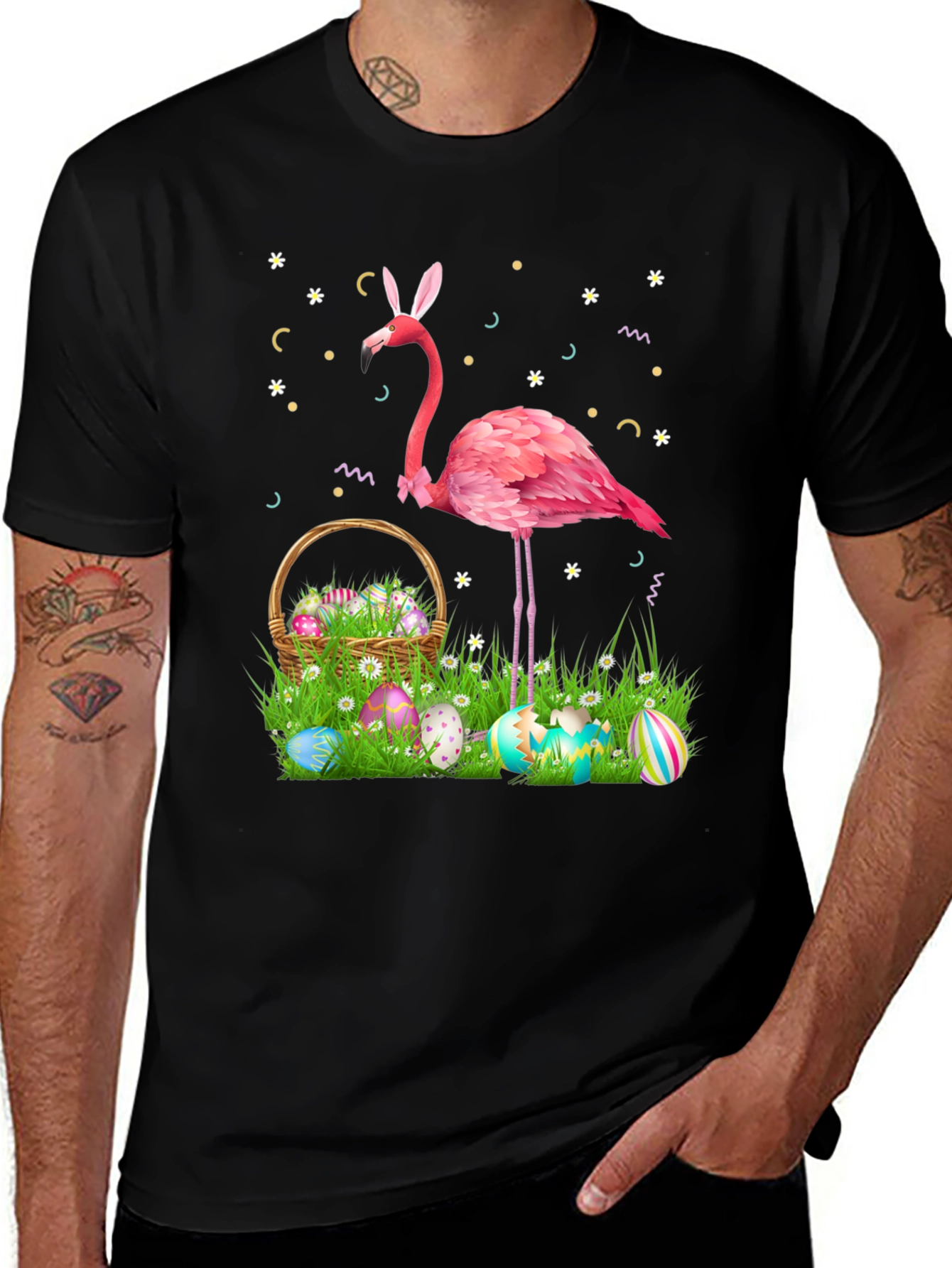 Easter Flamingo T-Shirt