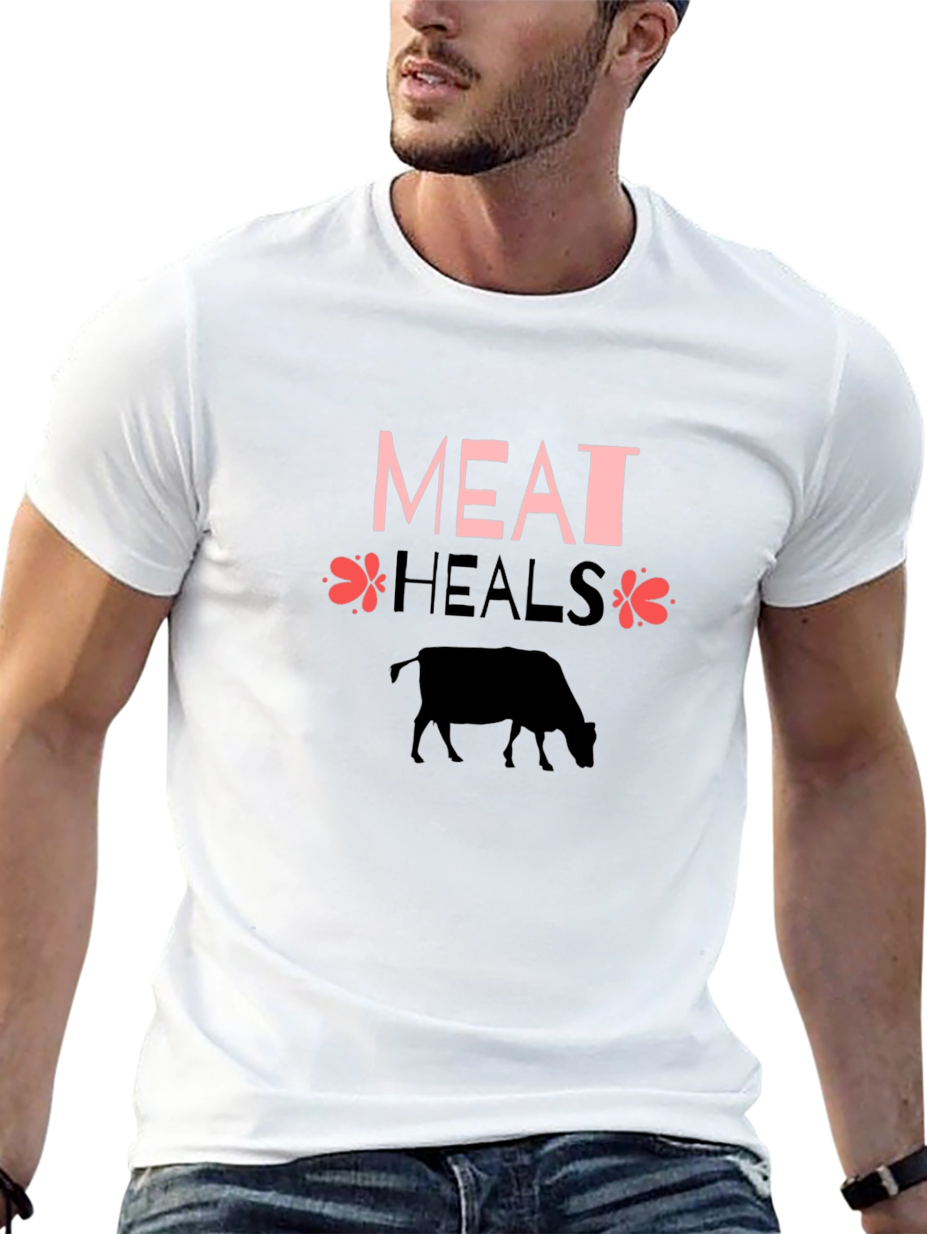 Meat Heals Graphic T-Shirt