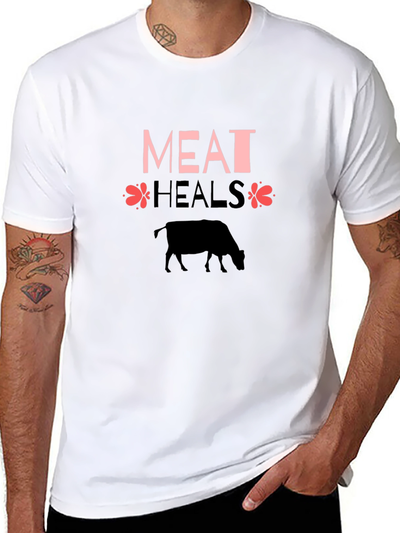 Meat Heals Graphic T-Shirt
