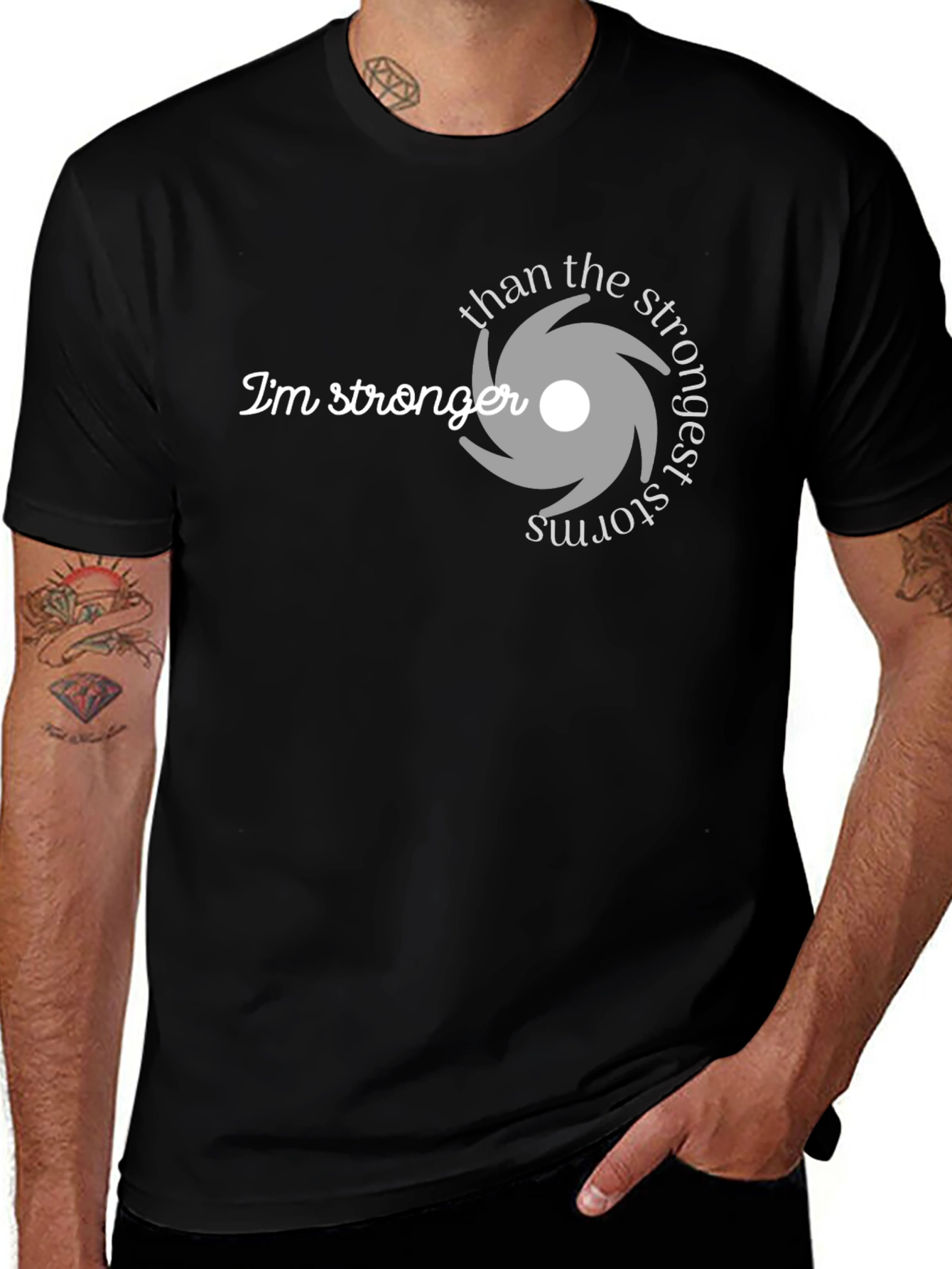 Stronger Than Storms Graphic T-Shirt