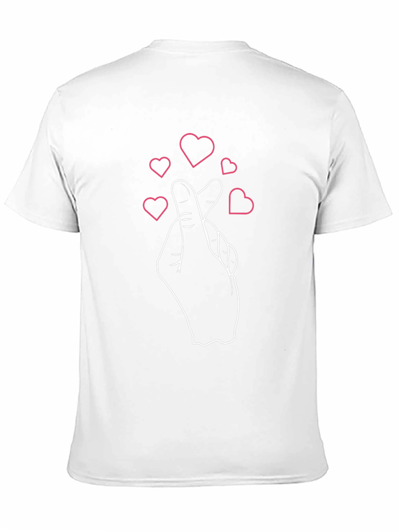 Finger Heart T-Shirt - Korean Love Sign