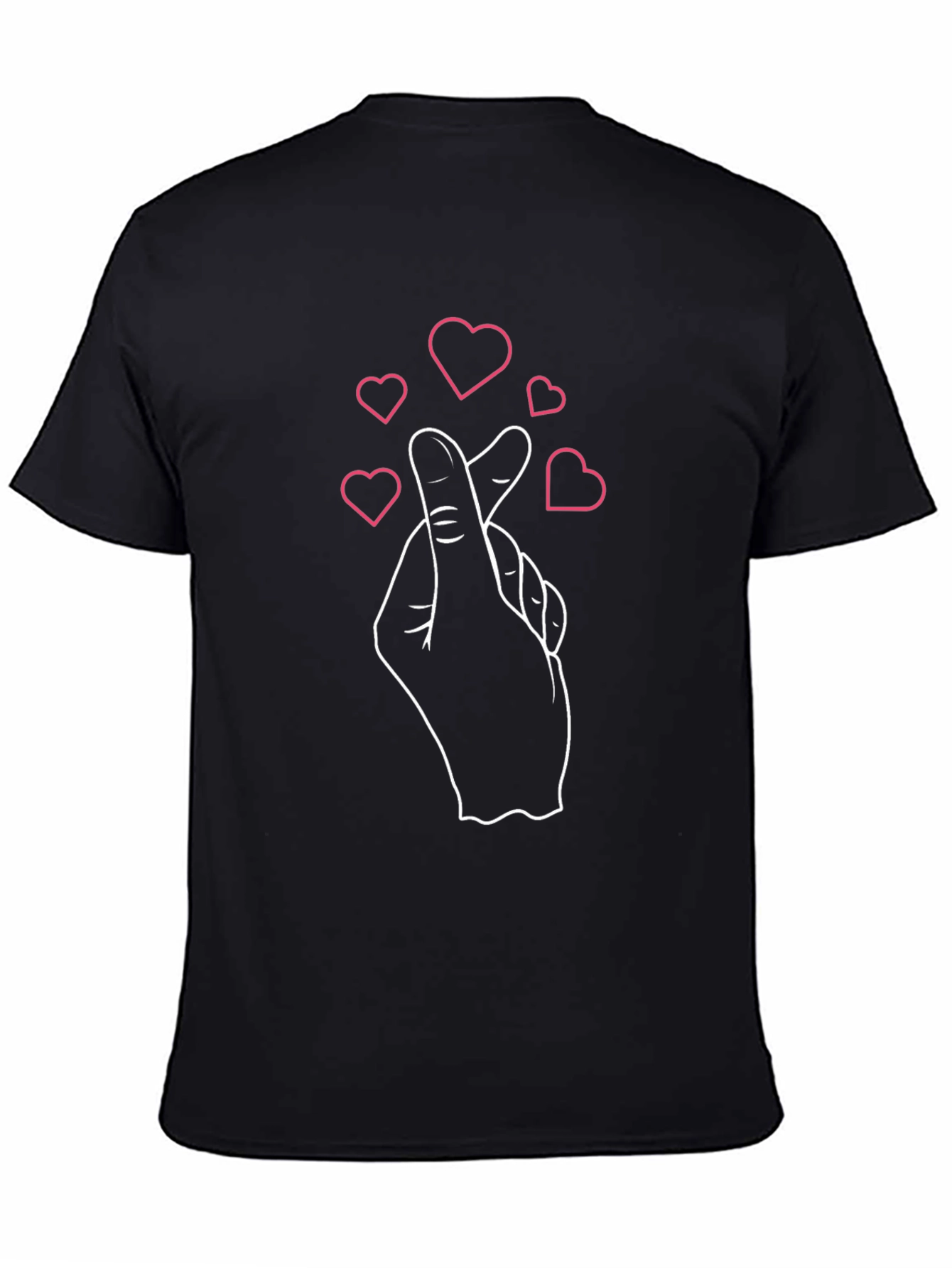 Finger Heart T-Shirt - Korean Love Sign