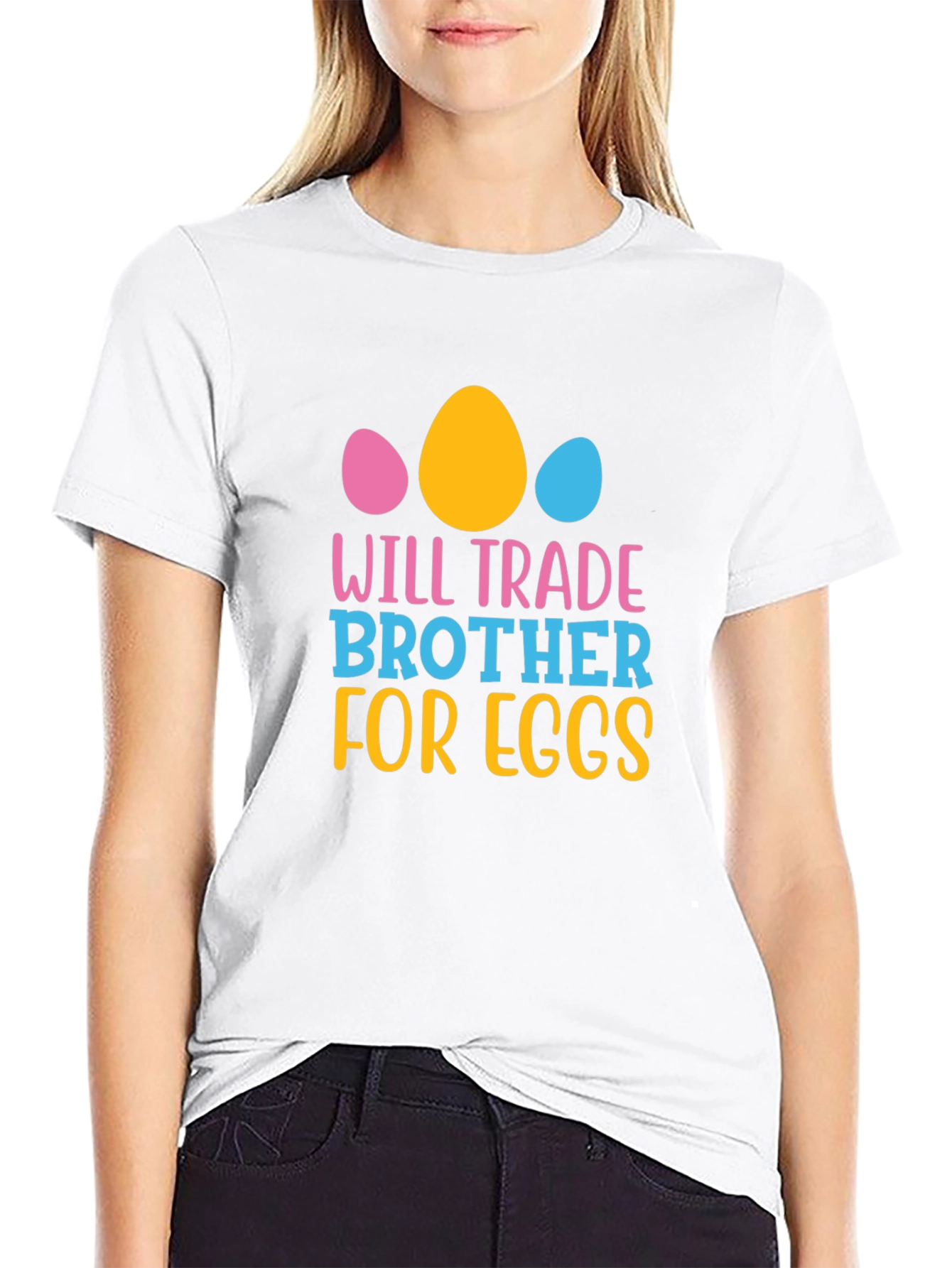 Will Trade Brother for Eggs Easter T-Shirt