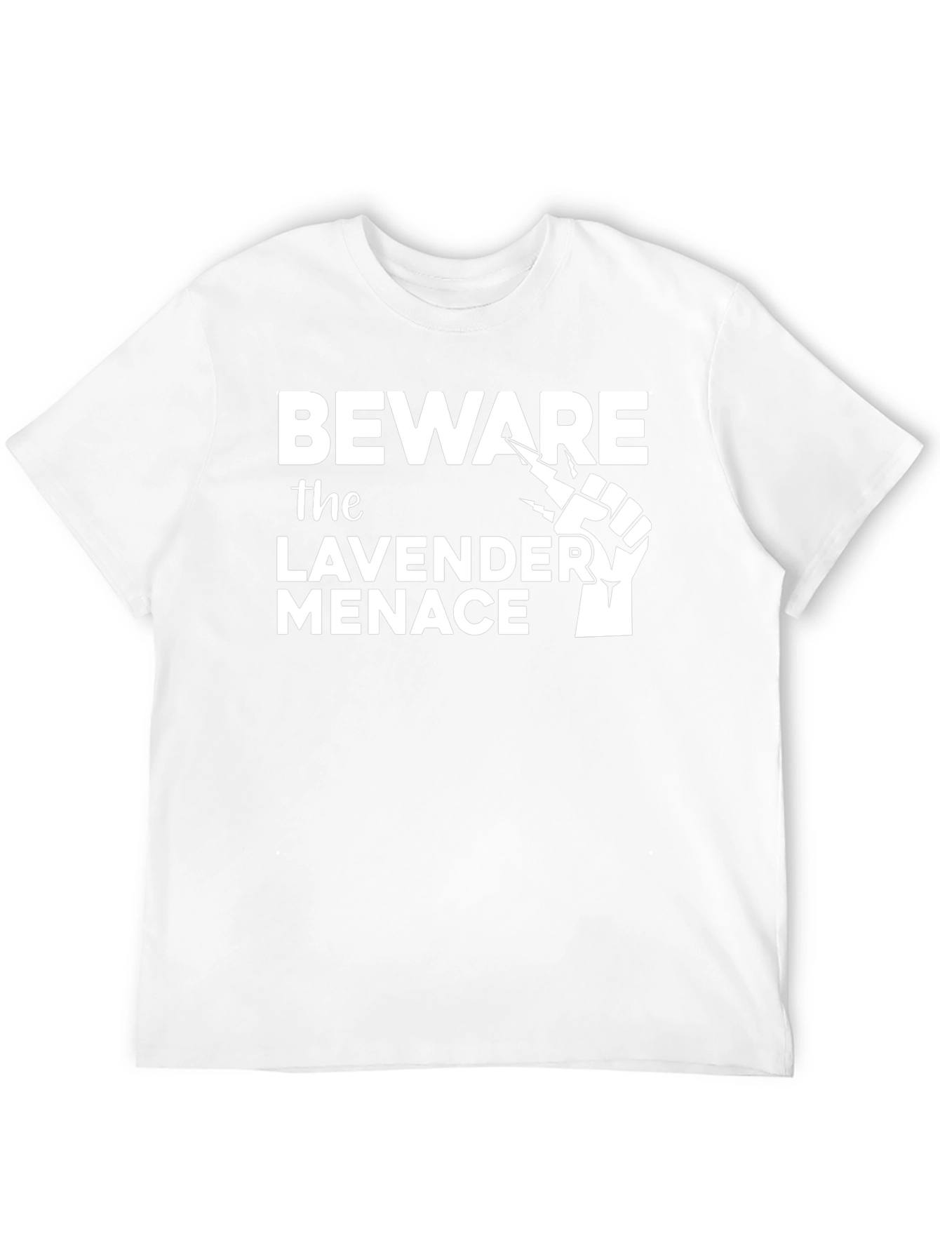 Beware the Lavender Menace Graphic T-Shirt