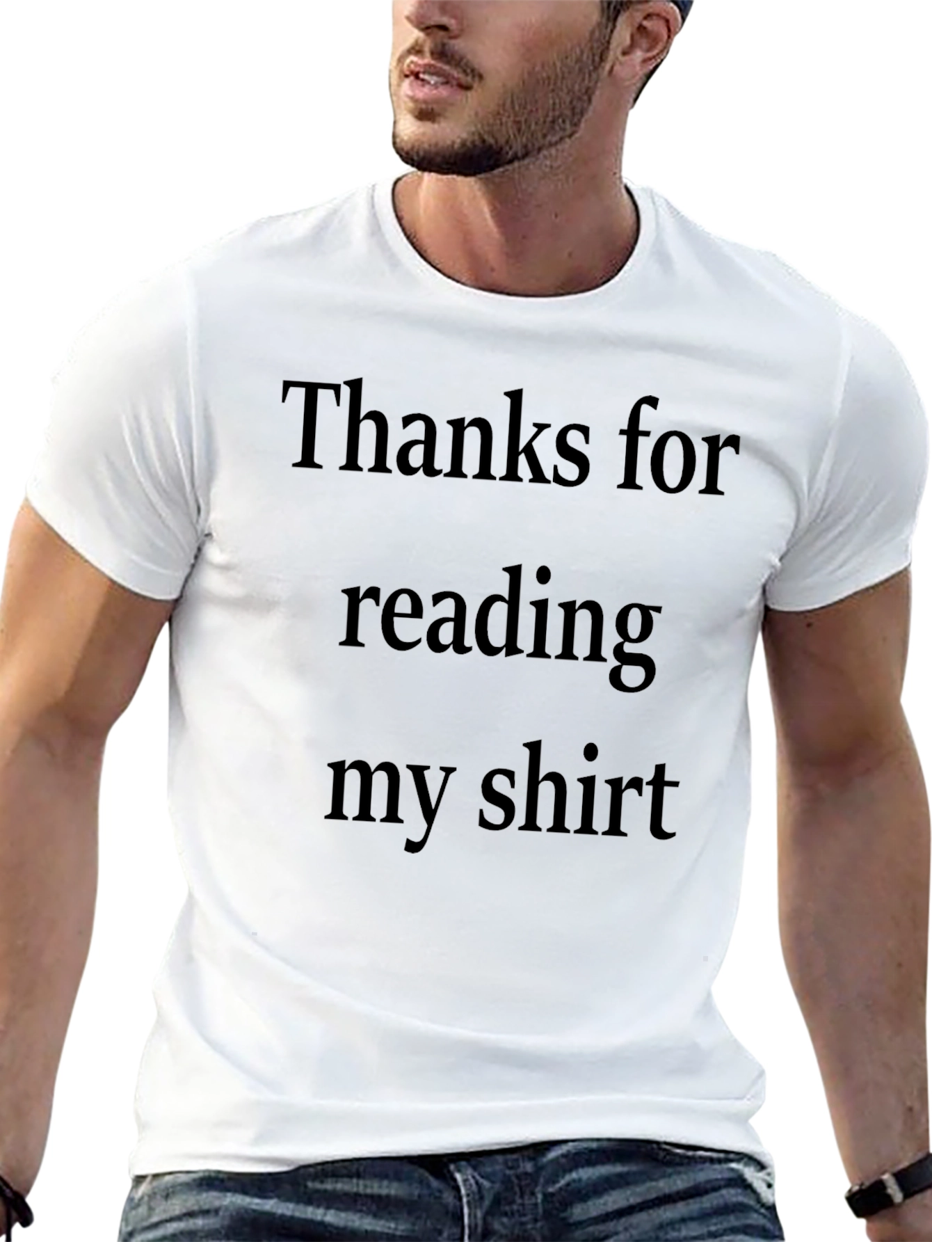 Thanks For Reading My Shirt - Novelty T-Shirt