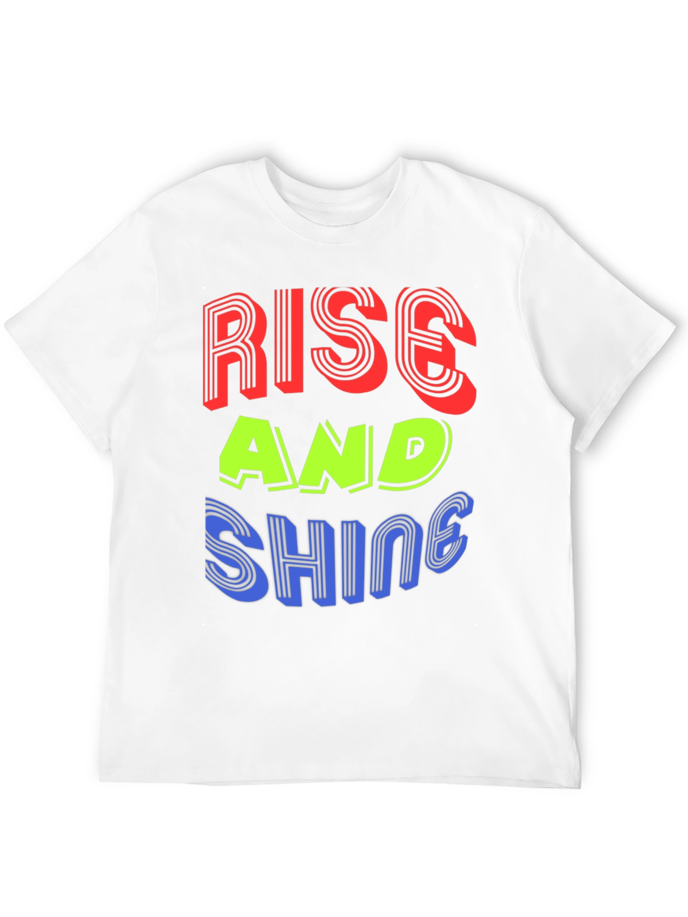 Rise and Shine Graphic Tee - Stylish Black T-Shirt