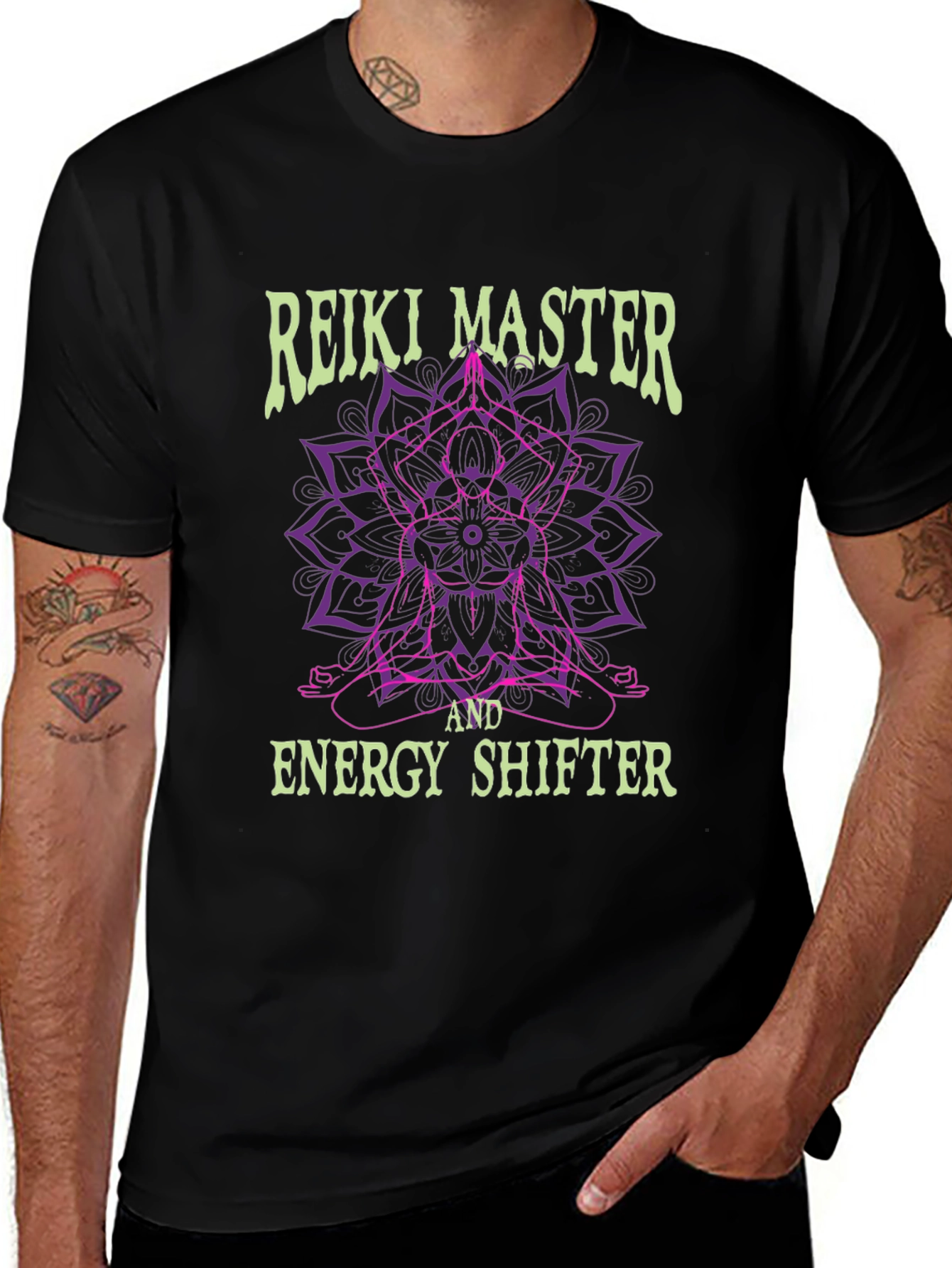 Reiki Master & Energy Shifter Graphic Tee
