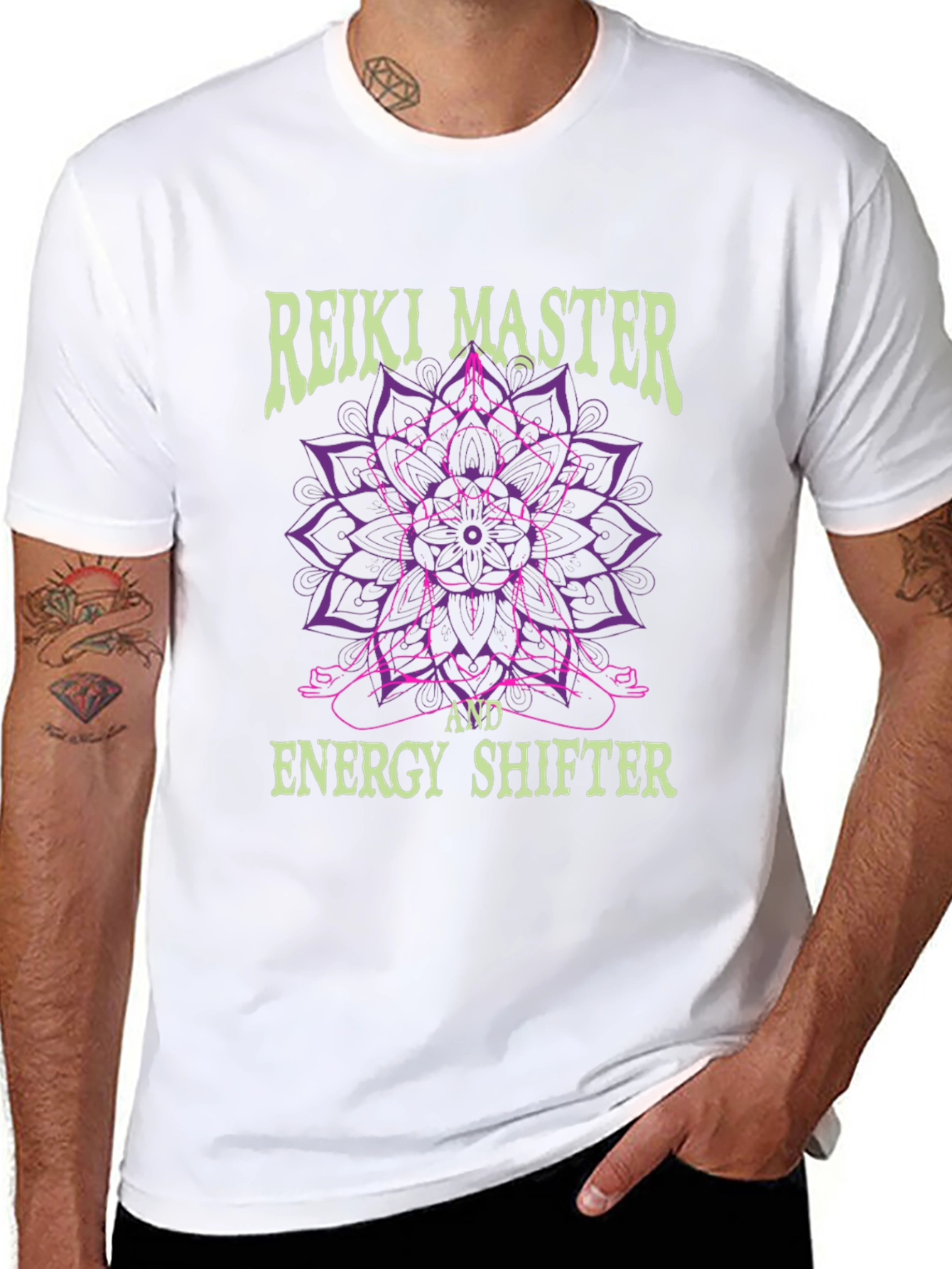 Reiki Master & Energy Shifter Graphic Tee