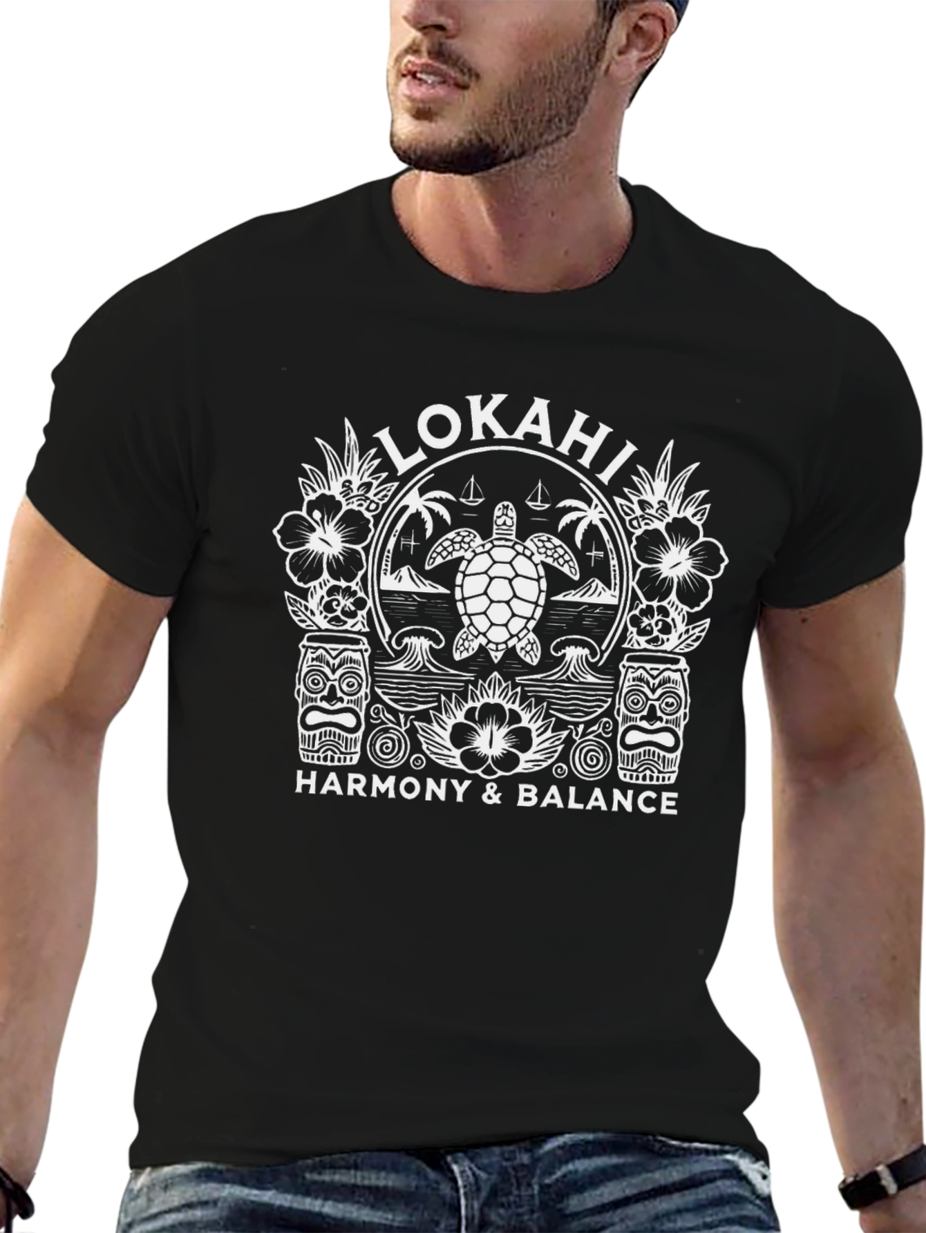 Lokahi Harmony Turtle Graphic Tee