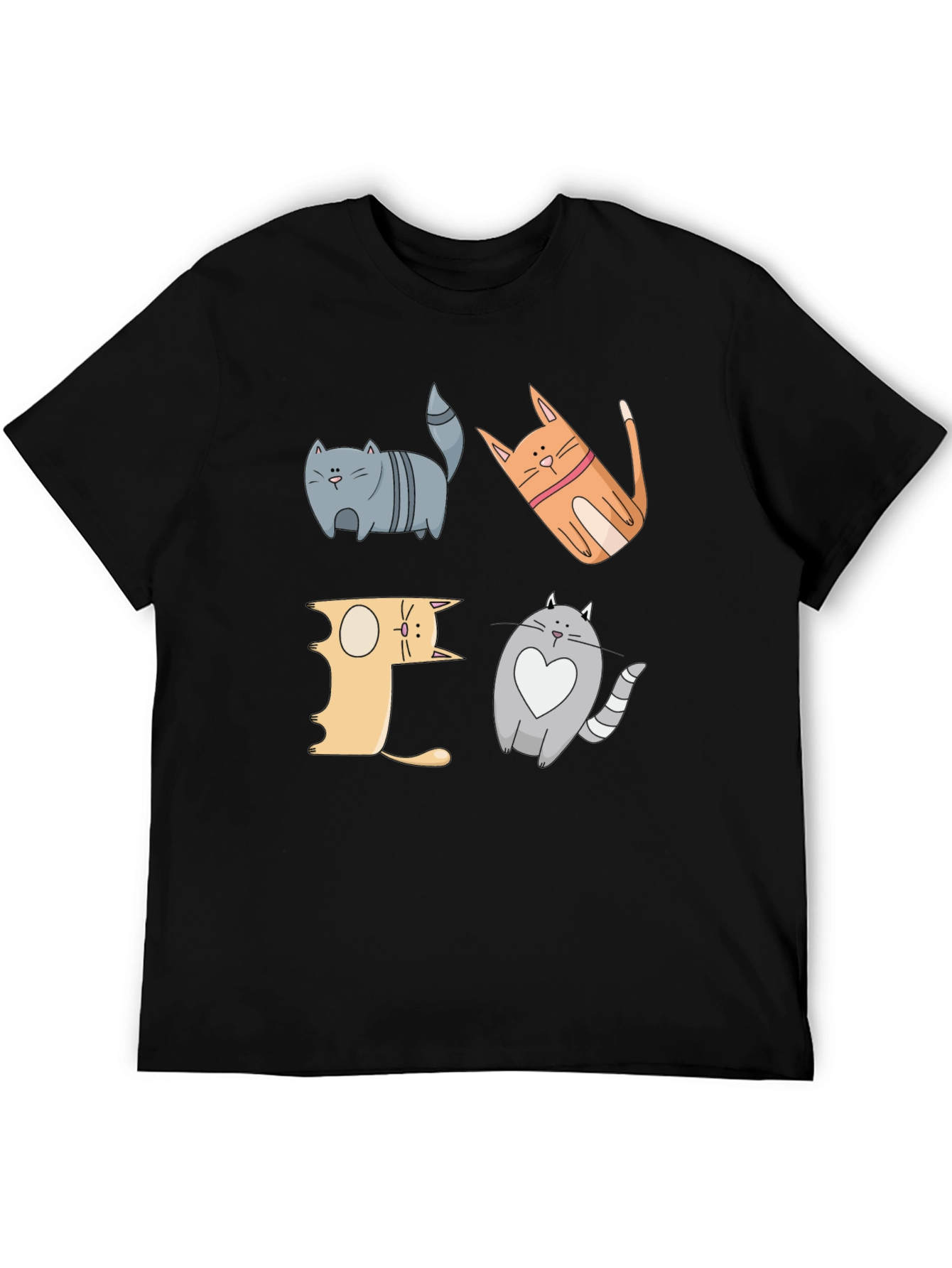 Cat Lover Graphic Tee - Funny Kitten Design