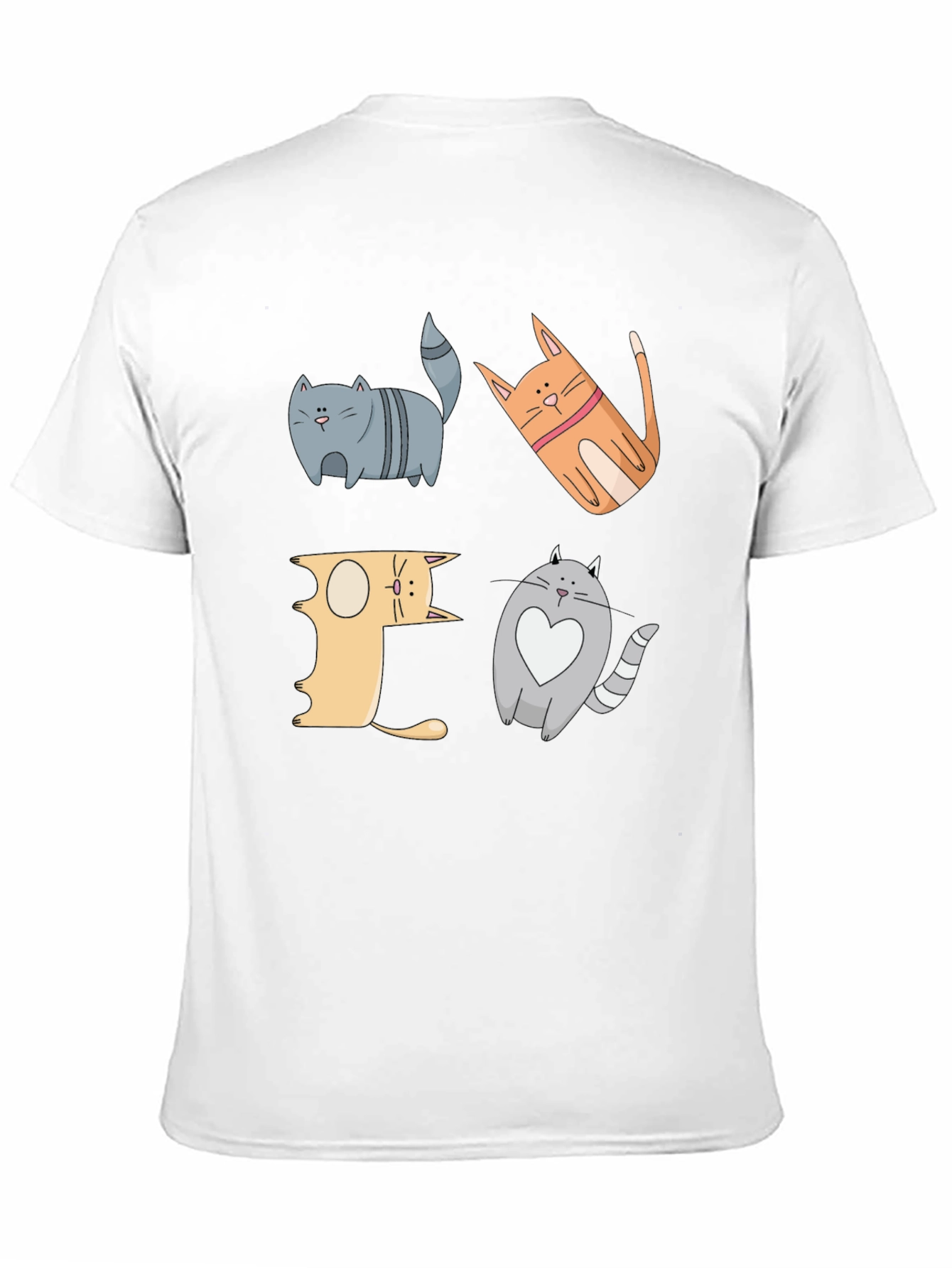 Cat Lover Graphic Tee - Funny Kitten Design