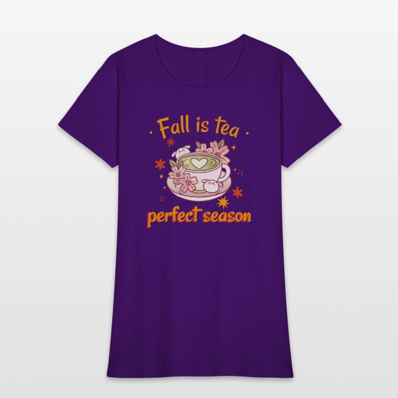 Fall is tea perfect season lovely cup design
