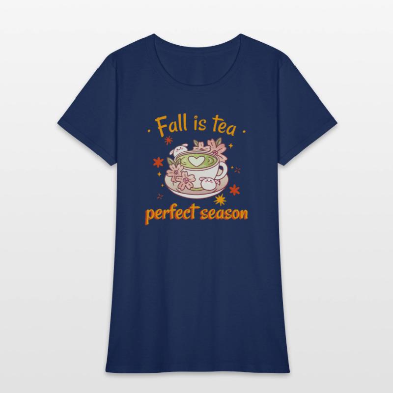 Fall is tea perfect season lovely cup design