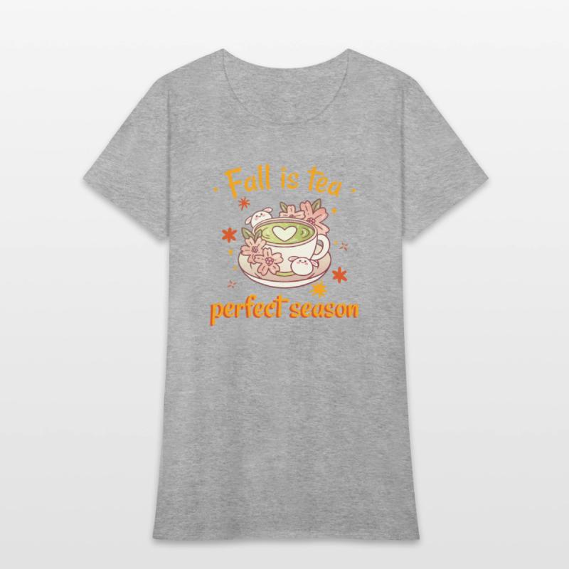 Fall is tea perfect season lovely cup design