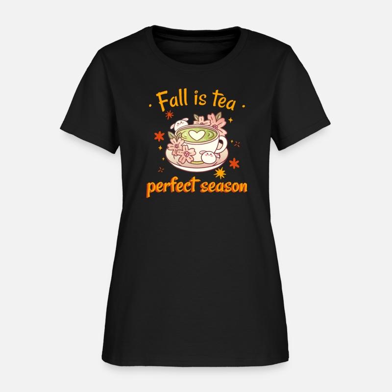 Fall is tea perfect season lovely cup design