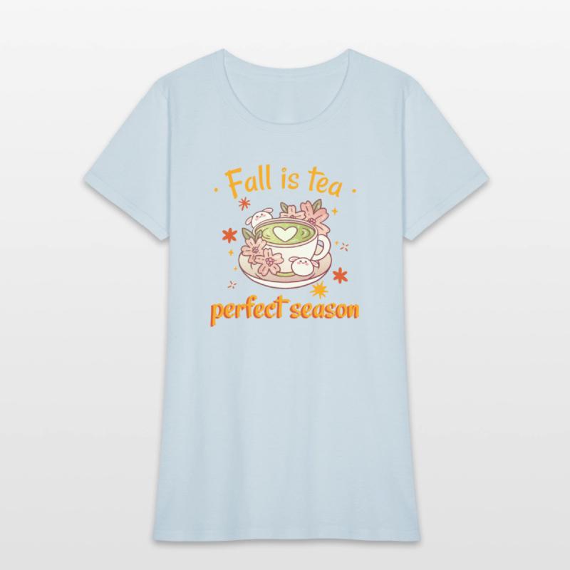 Fall is tea perfect season lovely cup design