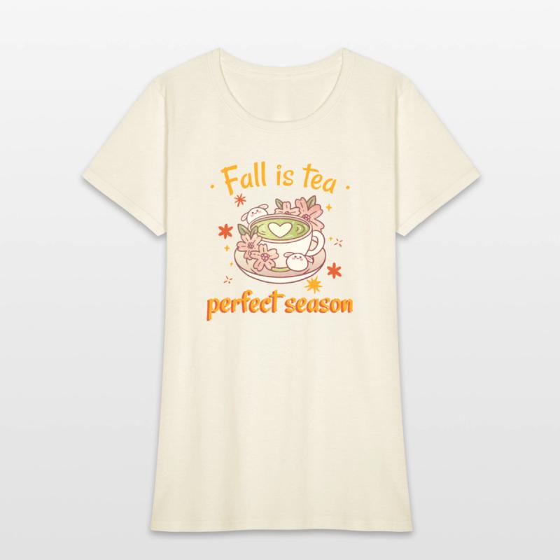 Fall is tea perfect season lovely cup design