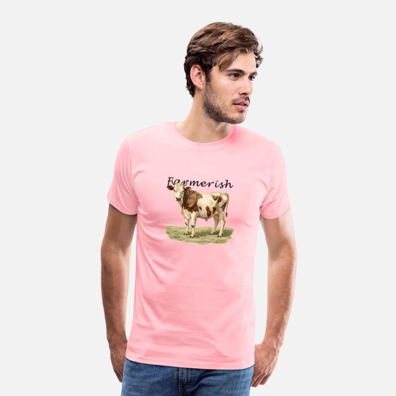 Farmerish Cow Rancher tshirt farm life