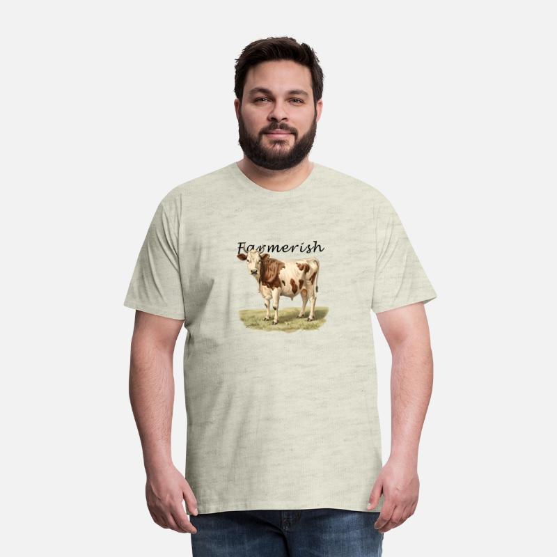 Farmerish Cow Rancher tshirt farm life