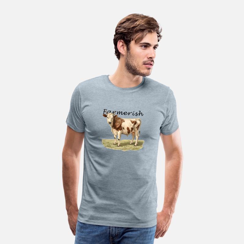 Farmerish Cow Rancher tshirt farm life