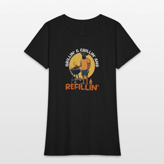 Fathers Day BBQ Grillin Chillin Refillin