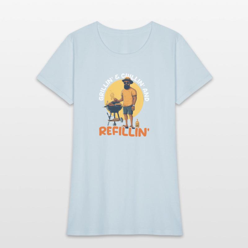 Fathers Day BBQ Grillin Chillin Refillin