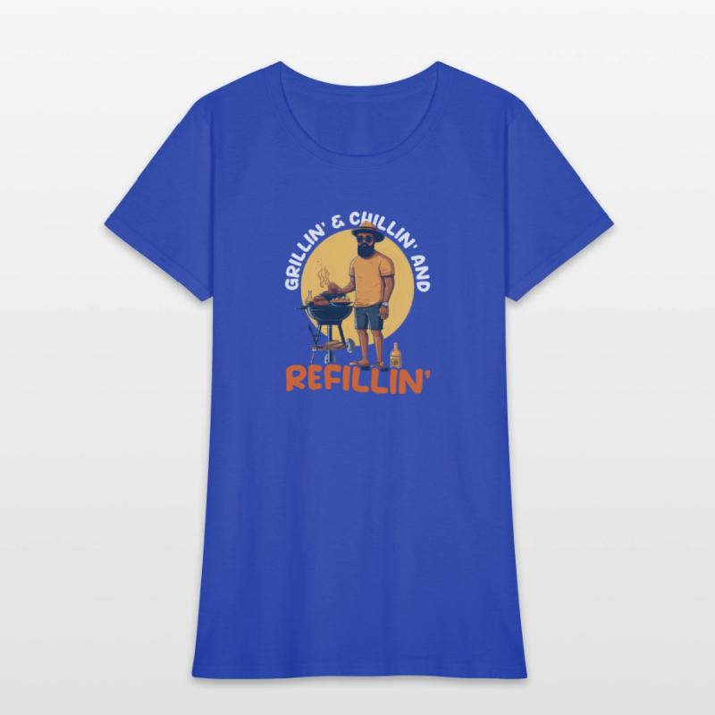 Fathers Day BBQ Grillin Chillin Refillin