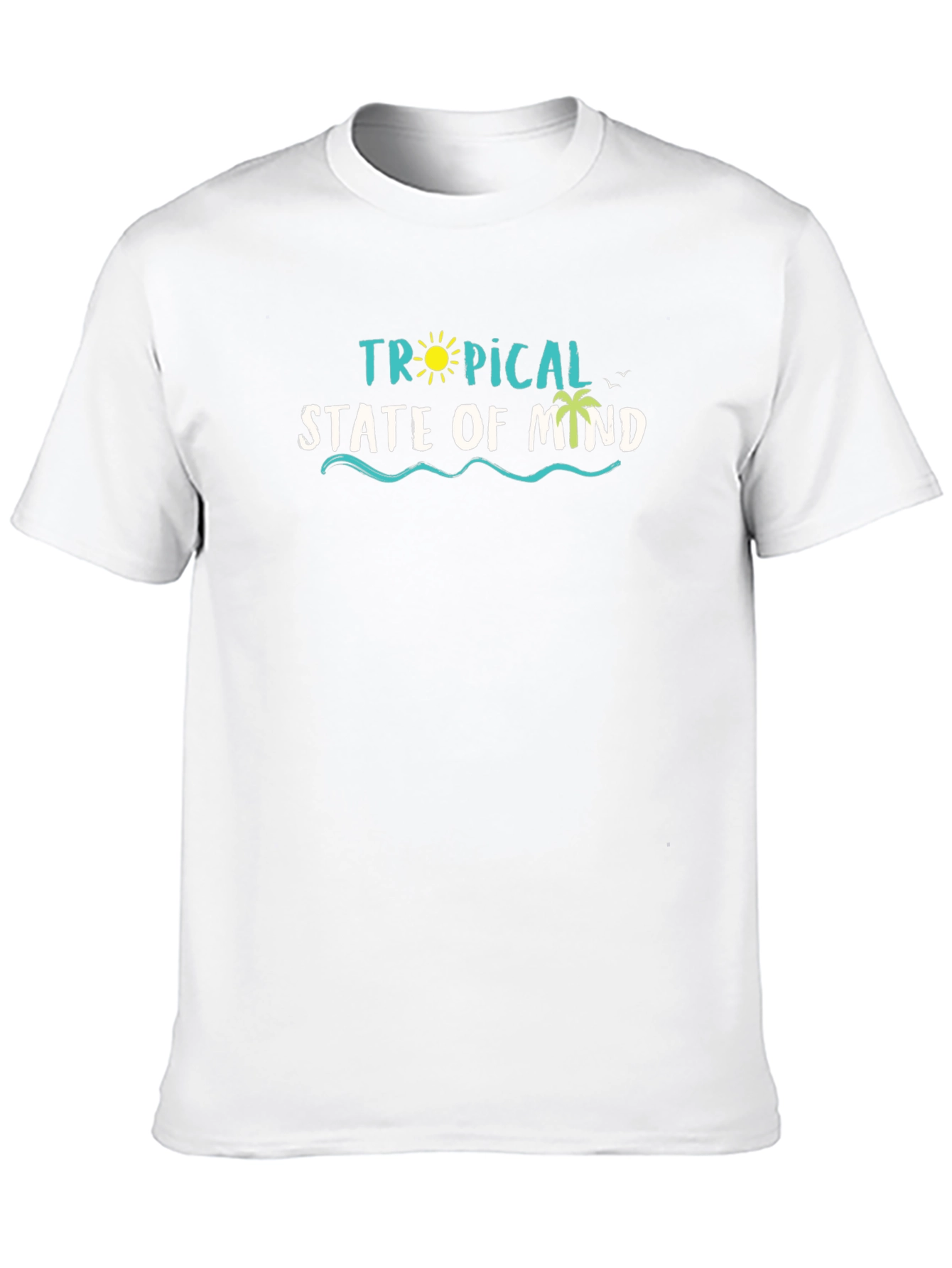 Tropical State of Mind Graphic T-Shirt