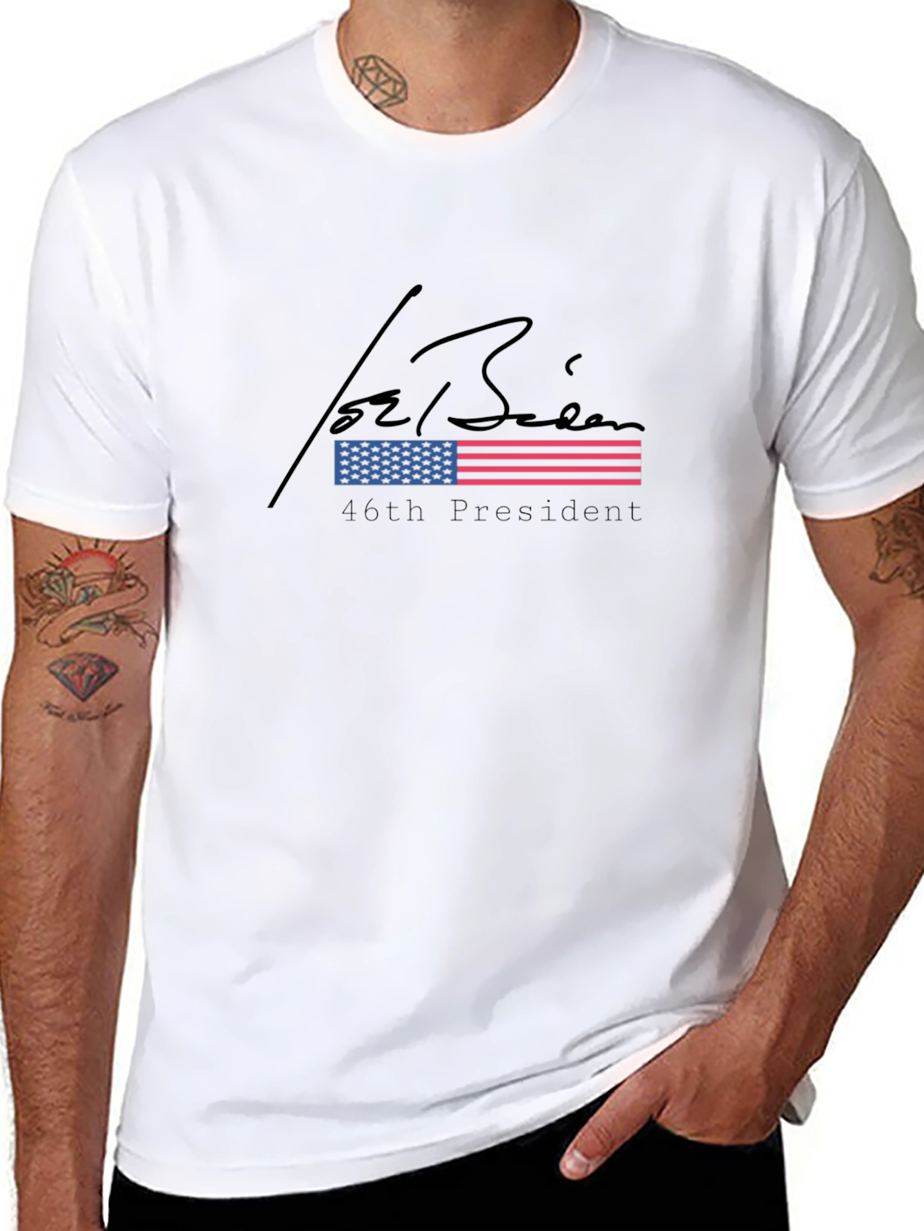 Joe Biden 46th President Graphic T-Shirt
