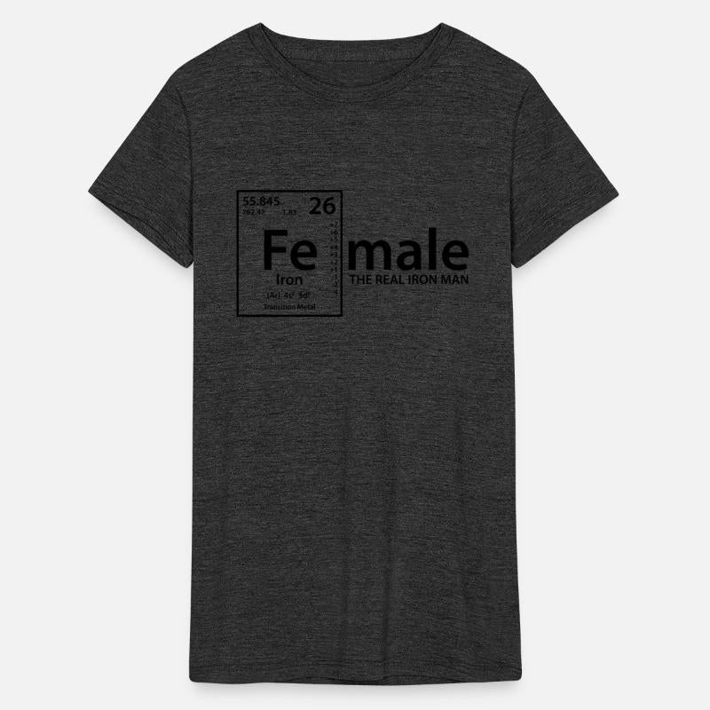 Female - The real iron man, Iron Man (black)
