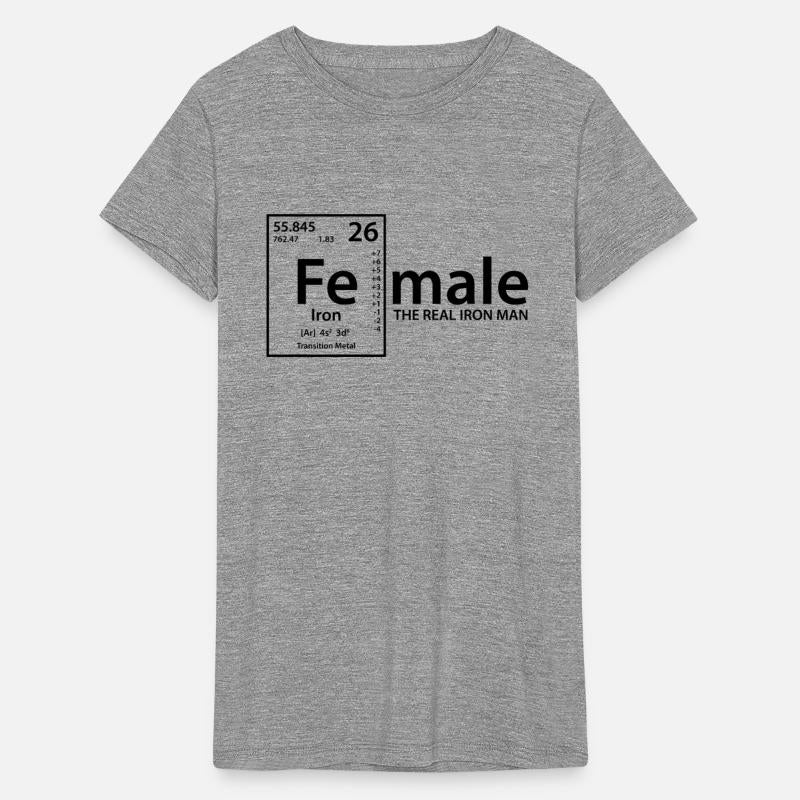Female - The real iron man, Iron Man (black)