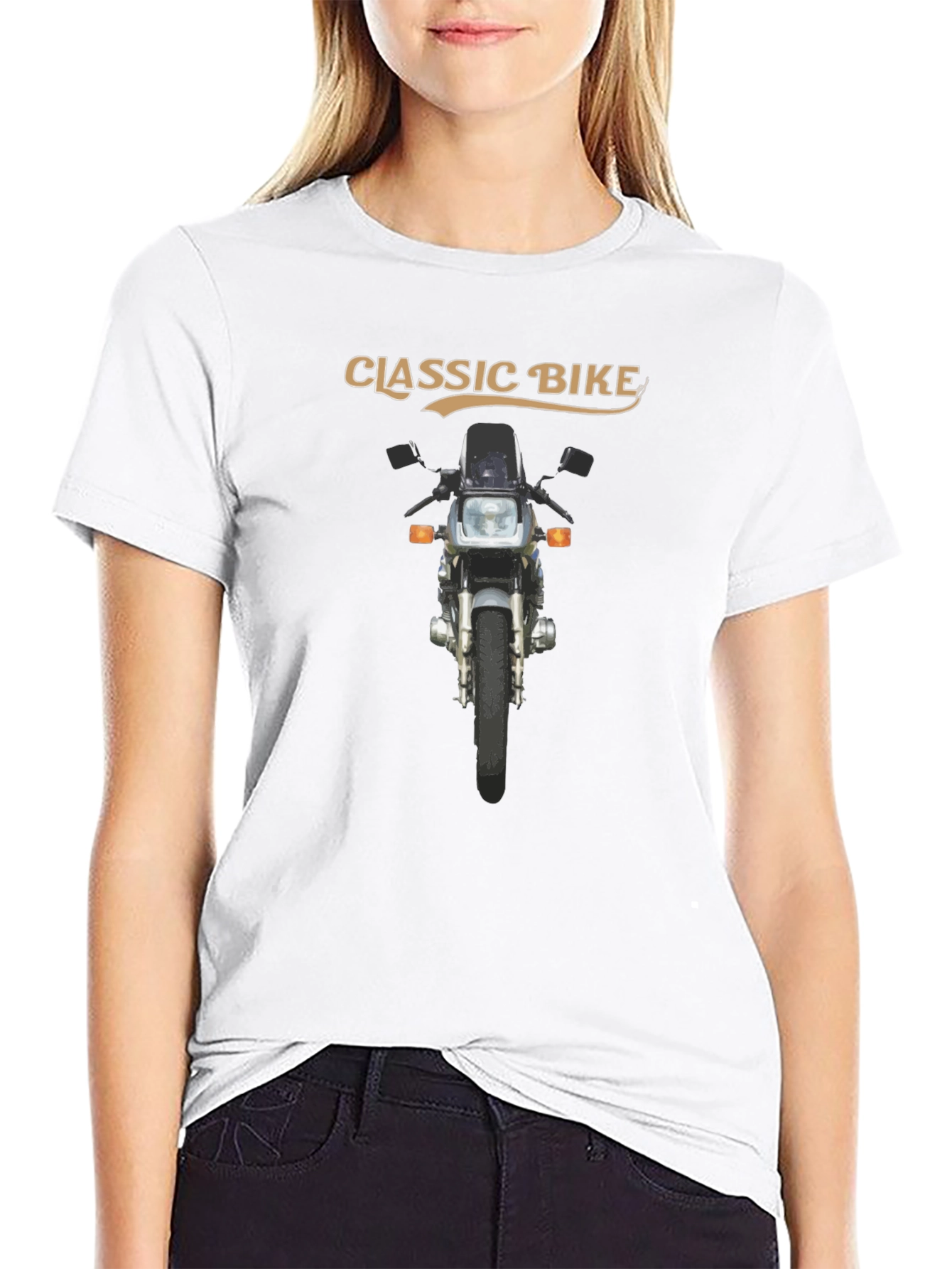 Classic Bike T-Shirt - Motorcycle Design