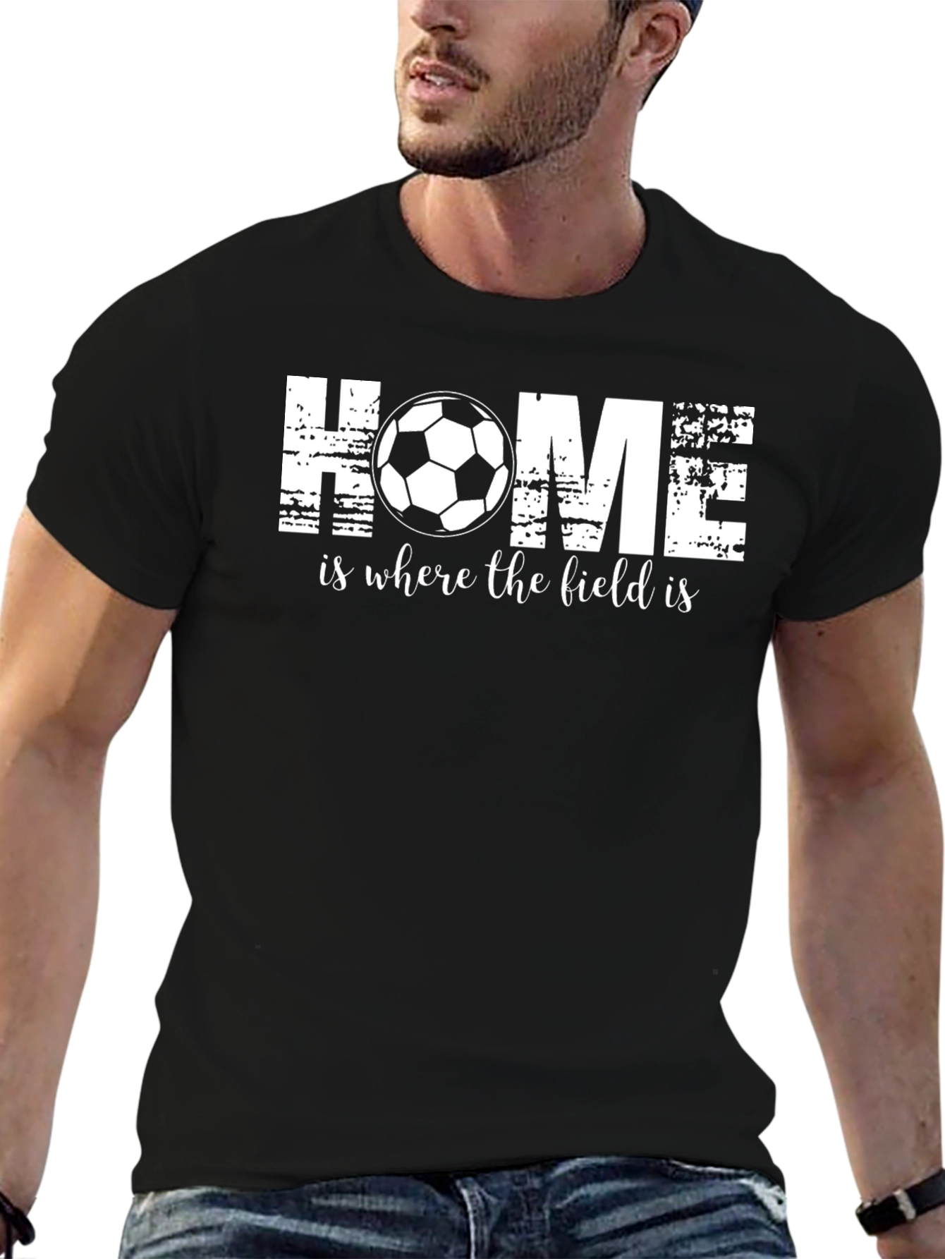 Home is Where the Field Is Soccer T-Shirt