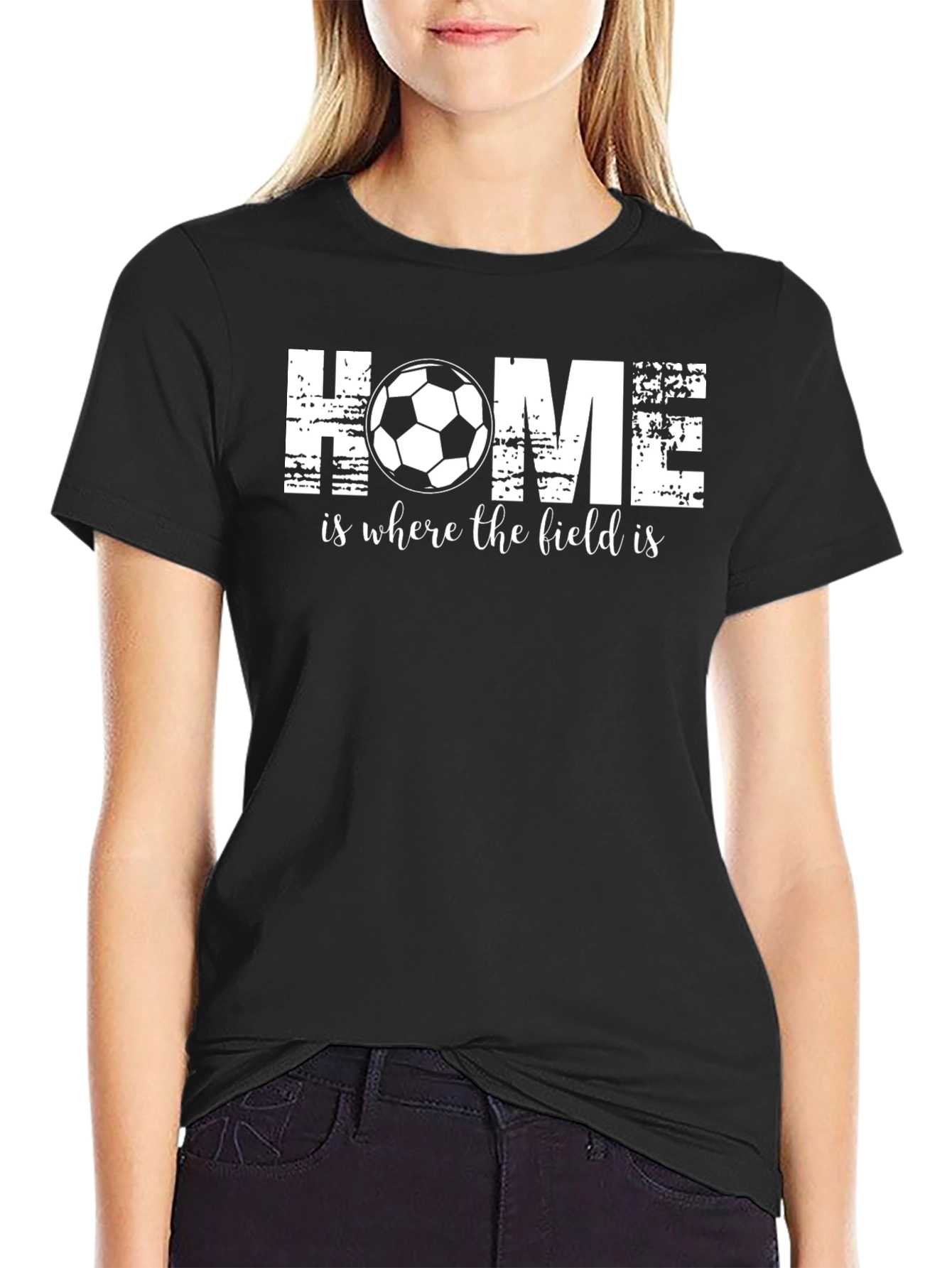 Home is Where the Field Is Soccer T-Shirt