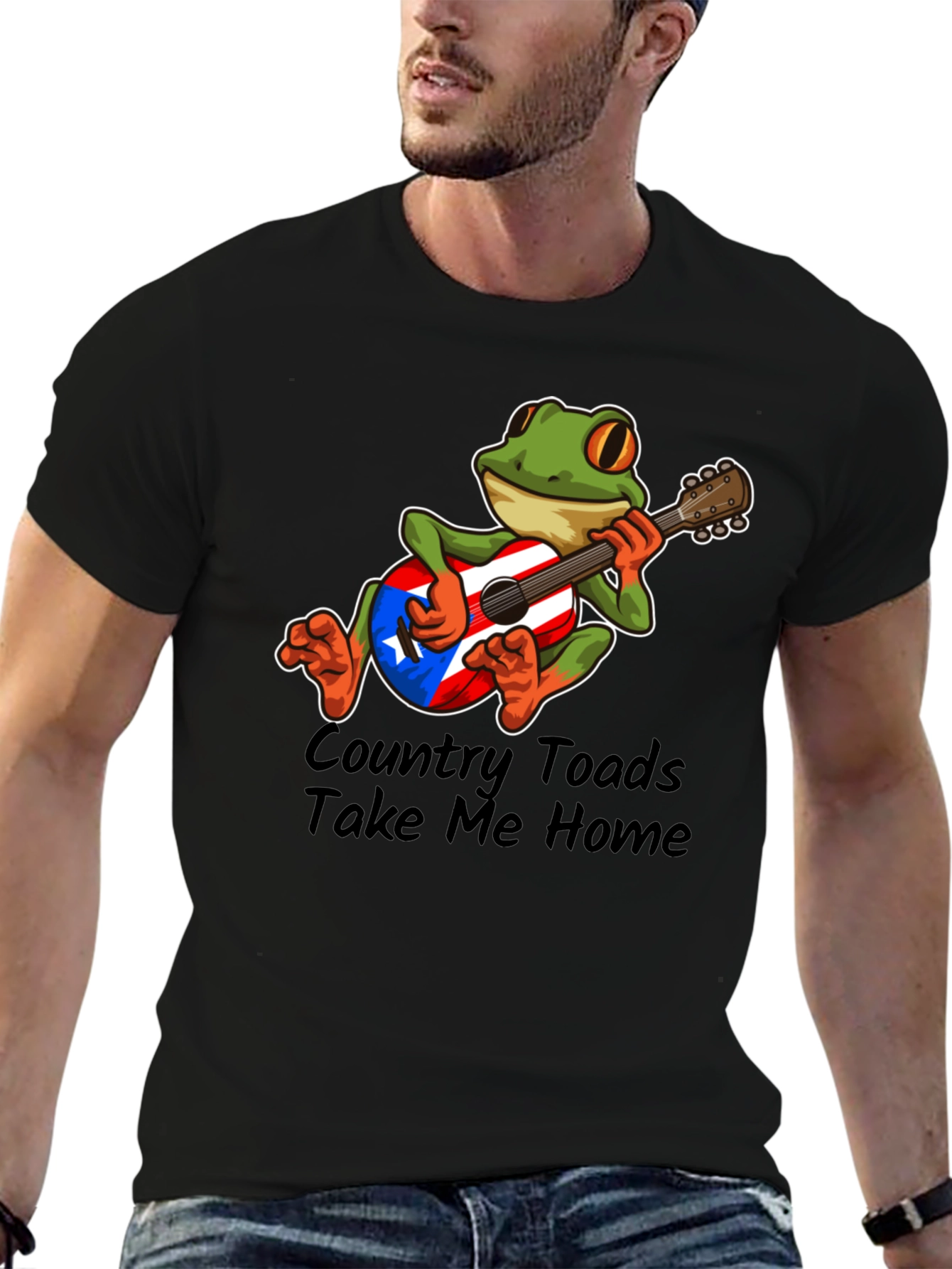 Country Toads Take Me Home Graphic T-Shirt