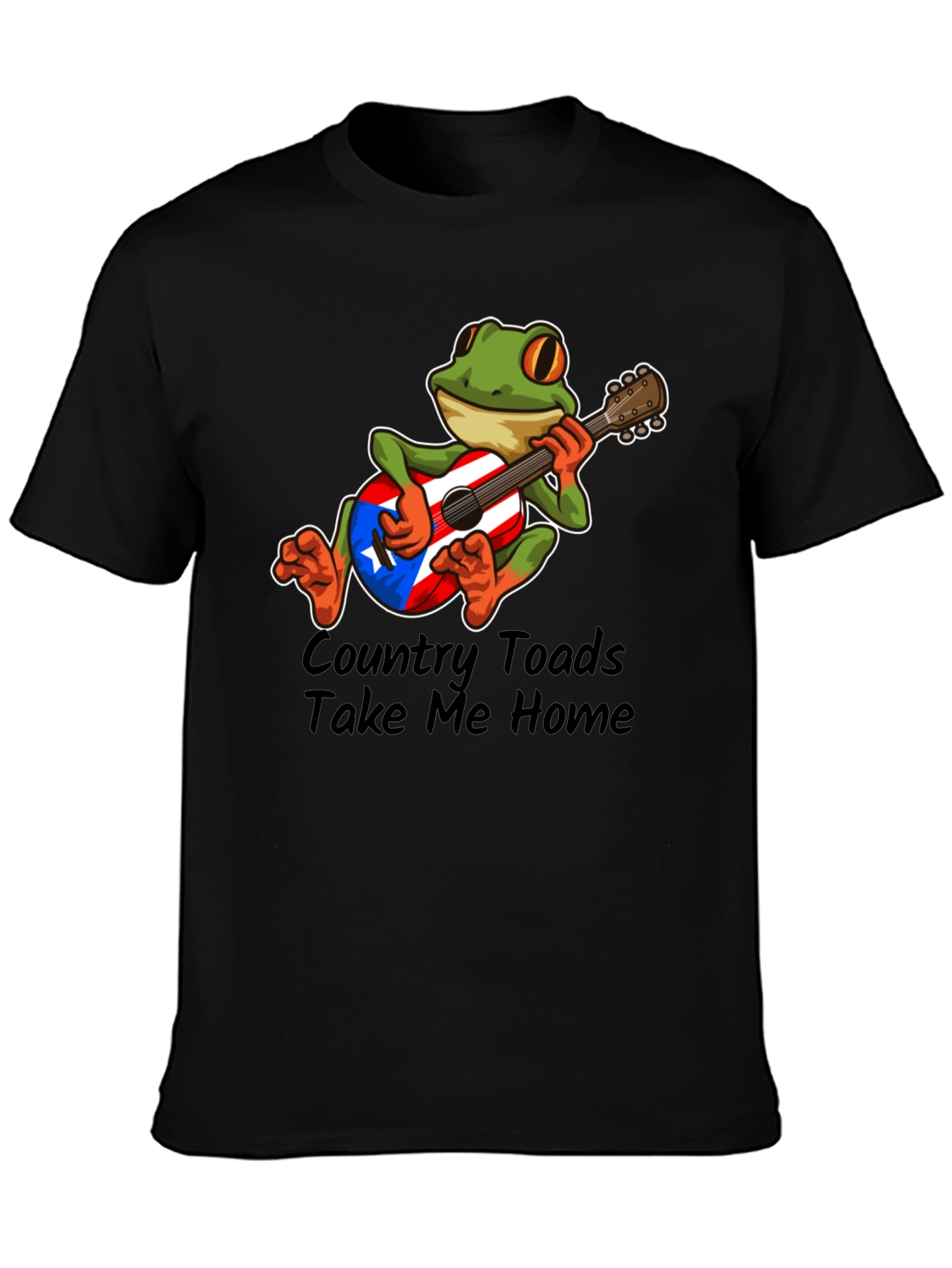 Country Toads Take Me Home Graphic T-Shirt