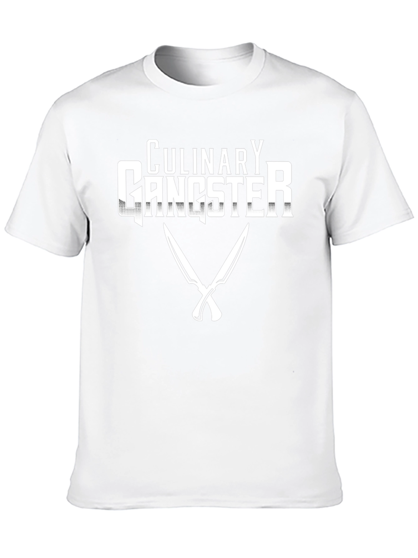 Culinary Gangster Black Graphic T-Shirt