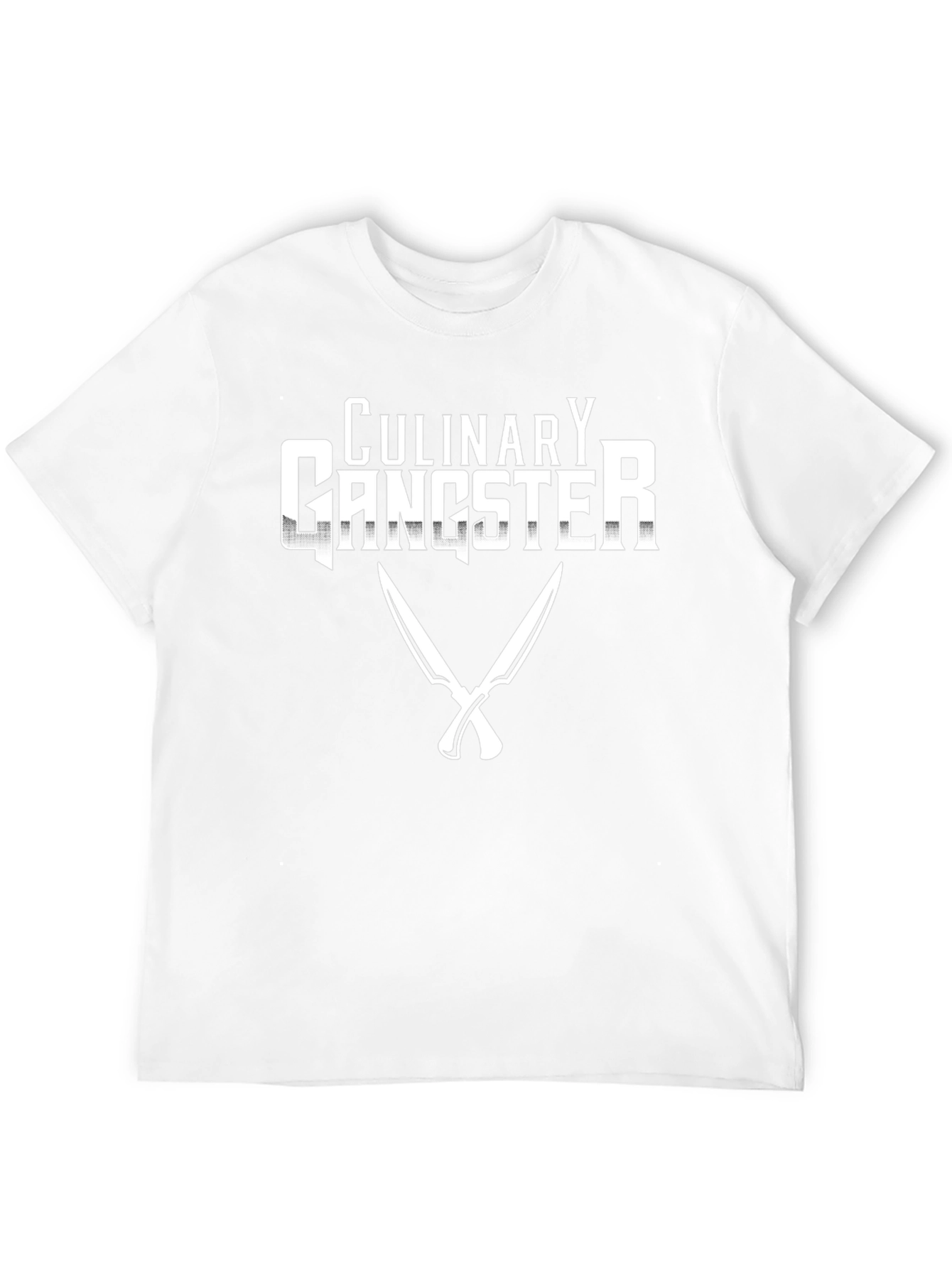 Culinary Gangster Black Graphic T-Shirt