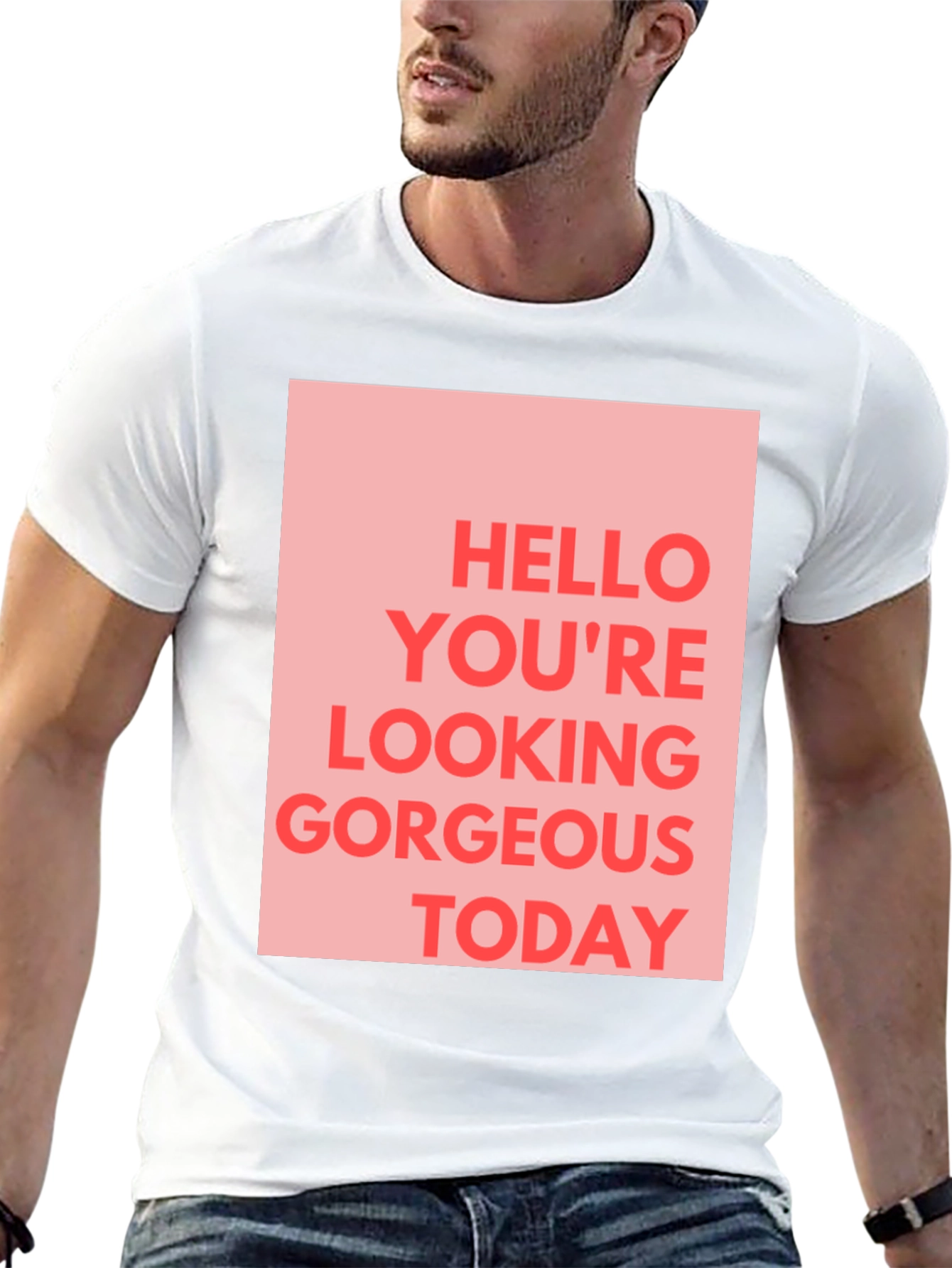 Gorgeous Today Graphic Tee - Stylish Black T-Shirt
