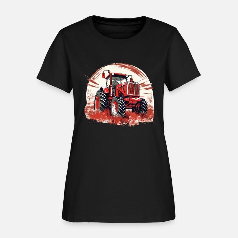 Fields of Power - Red Tractor in Action