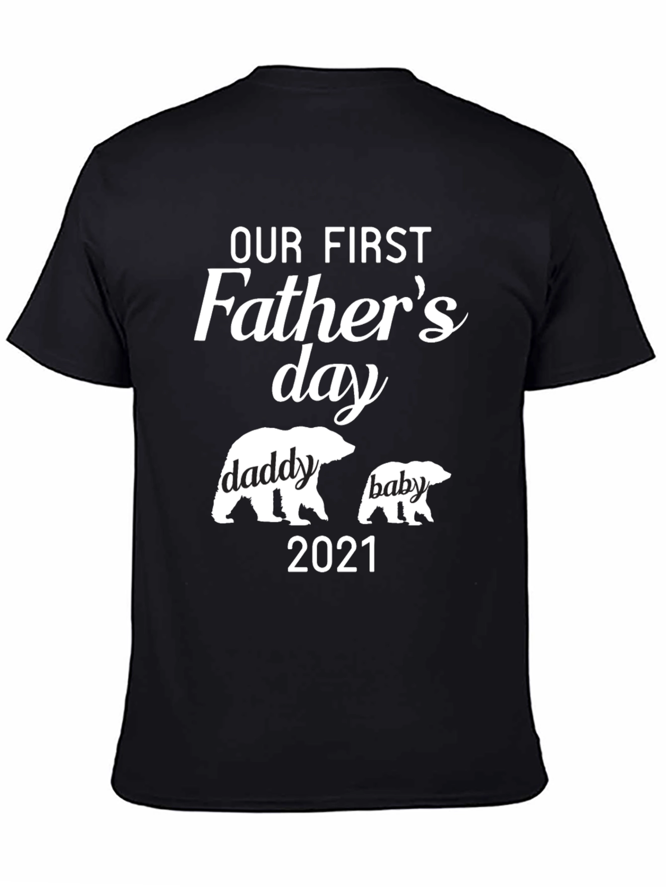 Our First Fathers Day Matching T-Shirt