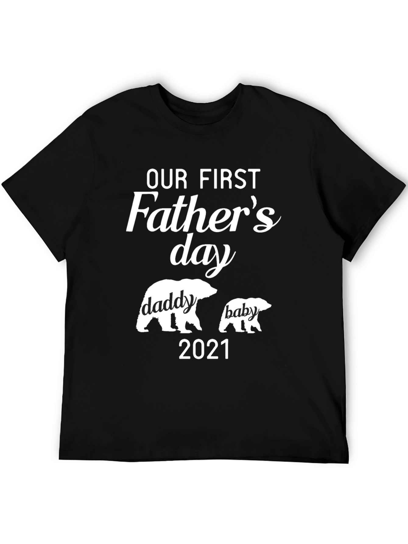 Our First Fathers Day Matching T-Shirt