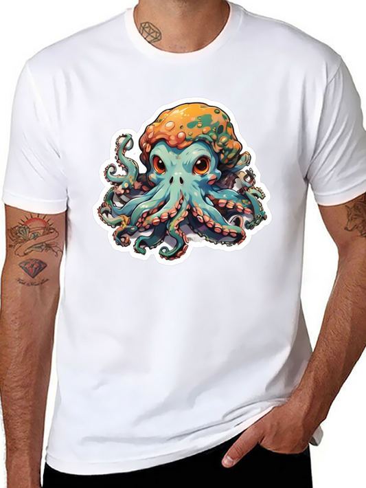 Fun Octopus Graphic T-Shirt