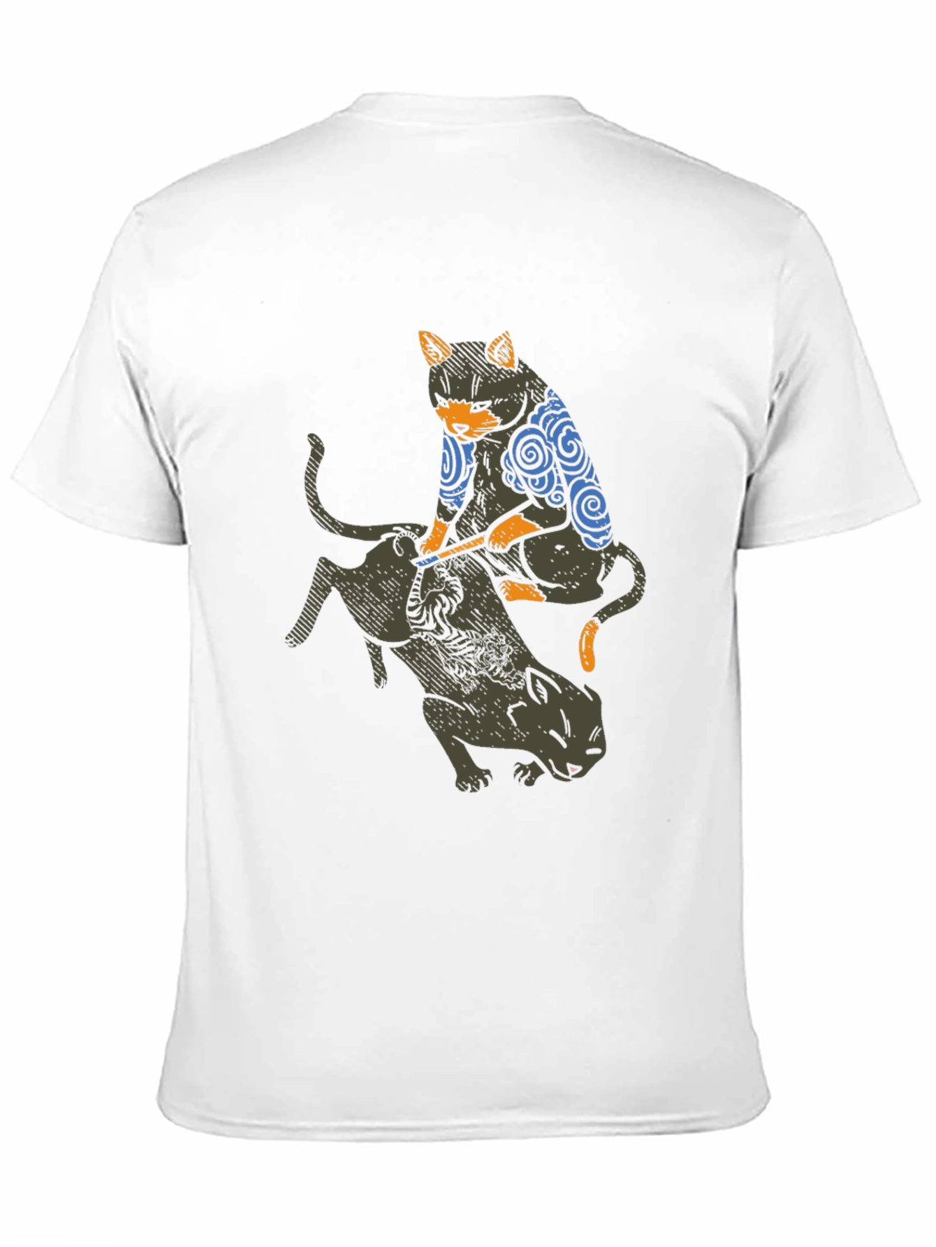 Tattoo Cat Graphic Tee