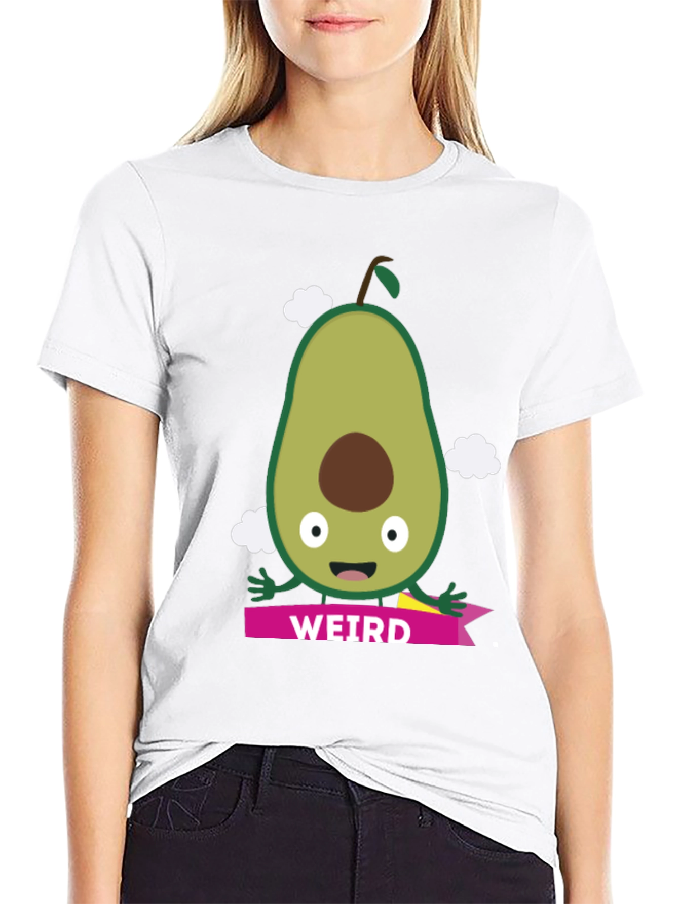 Funny Avocado Weird Graphic T-Shirt