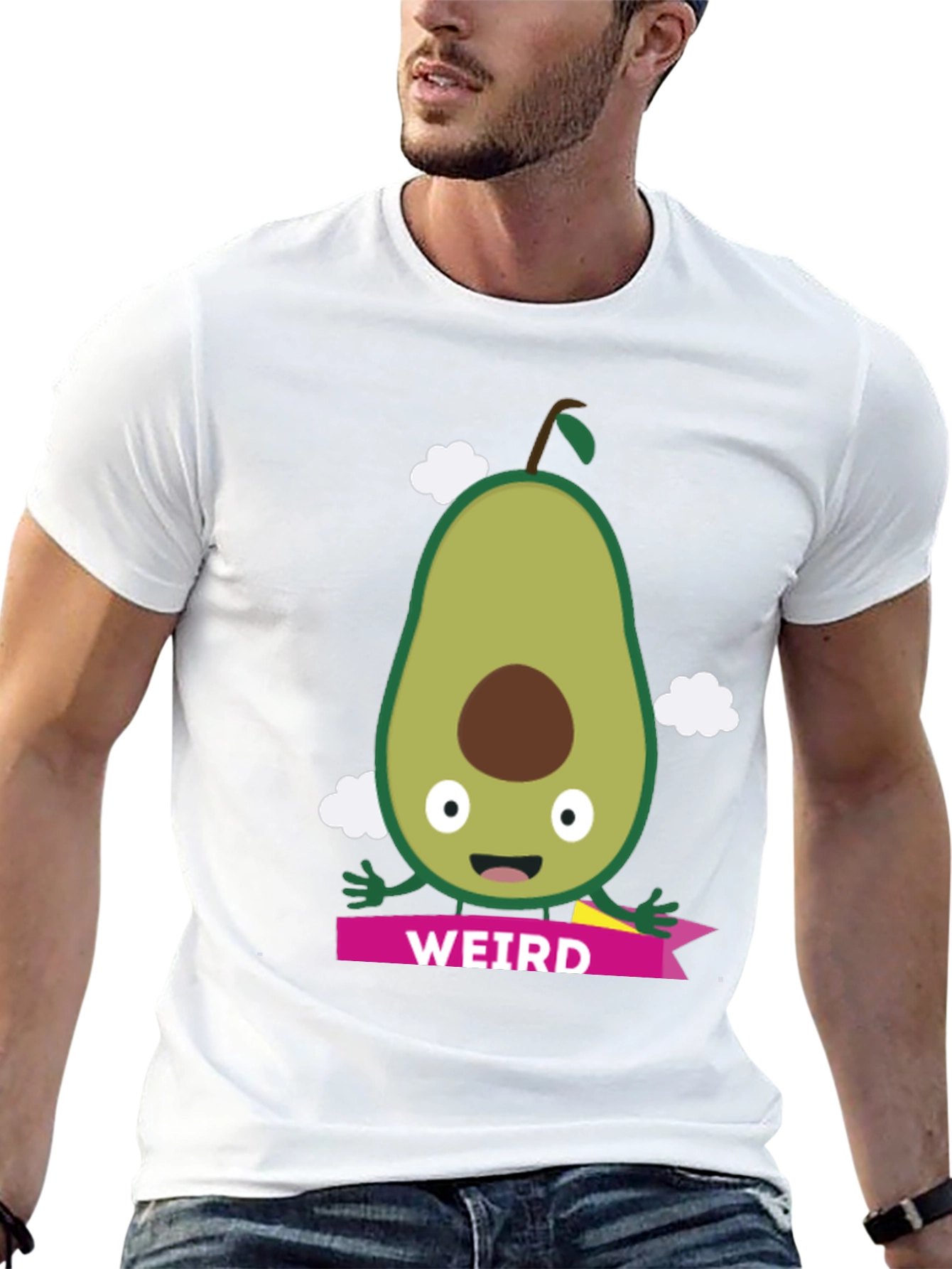 Funny Avocado Weird Graphic T-Shirt