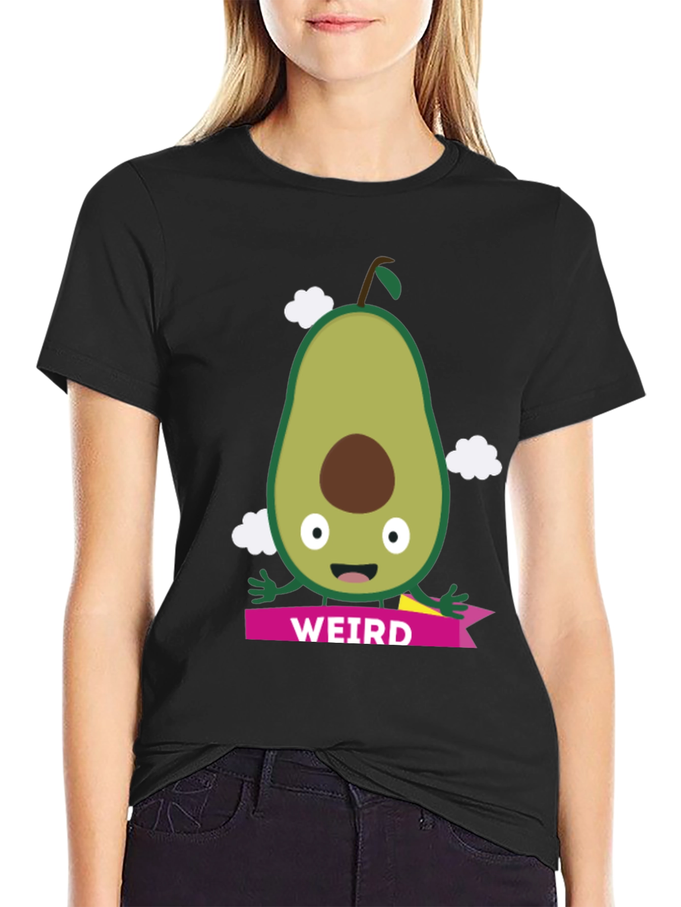 Funny Avocado Weird Graphic T-Shirt